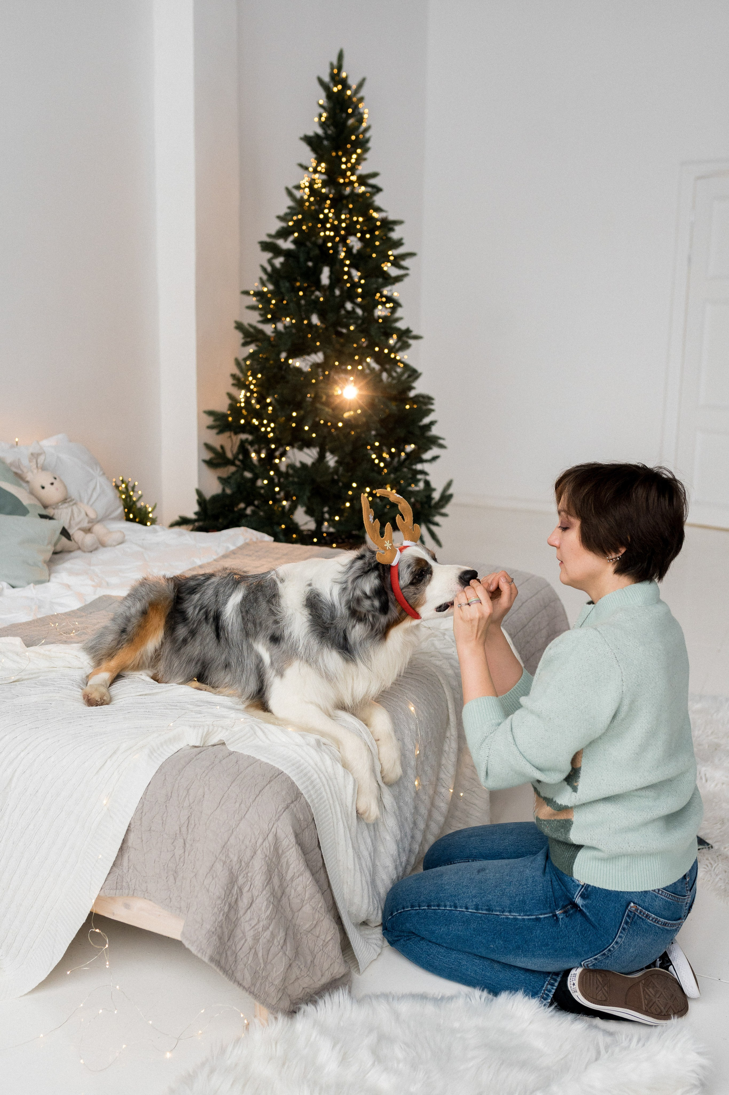 Новогоднее студия. Свадебный фотограф в Москве Анна Полушина