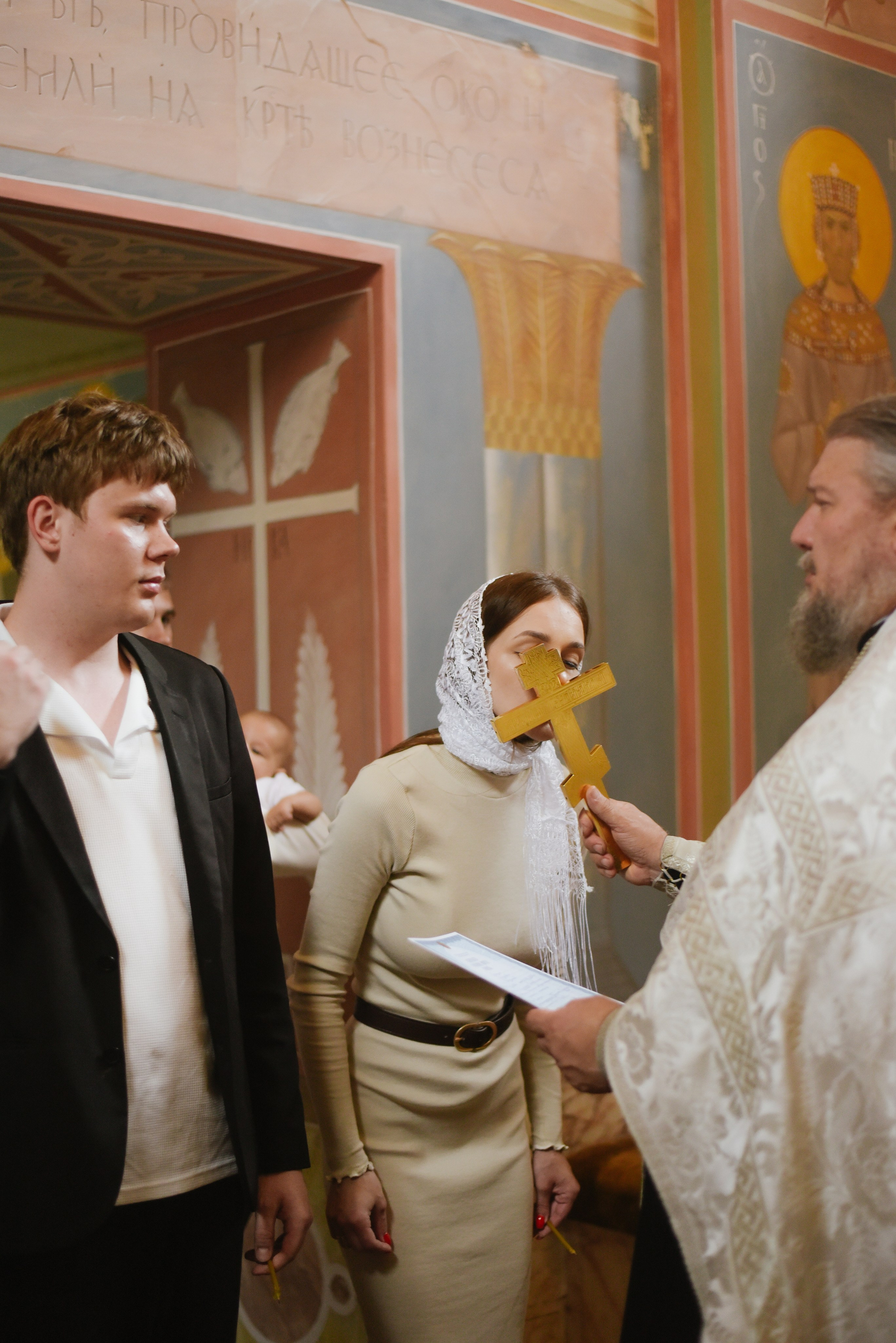 Крещение Вадима. Фотограф Лола Волна, город Москва