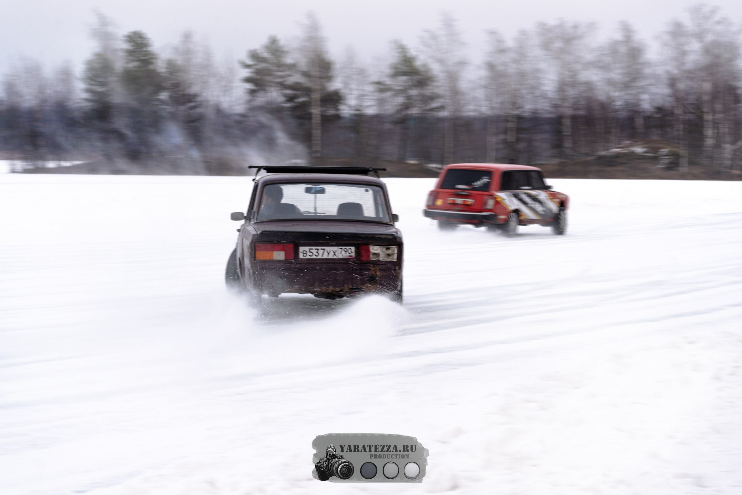 Тренировочный день на ледовой трассе. Yaratezza production