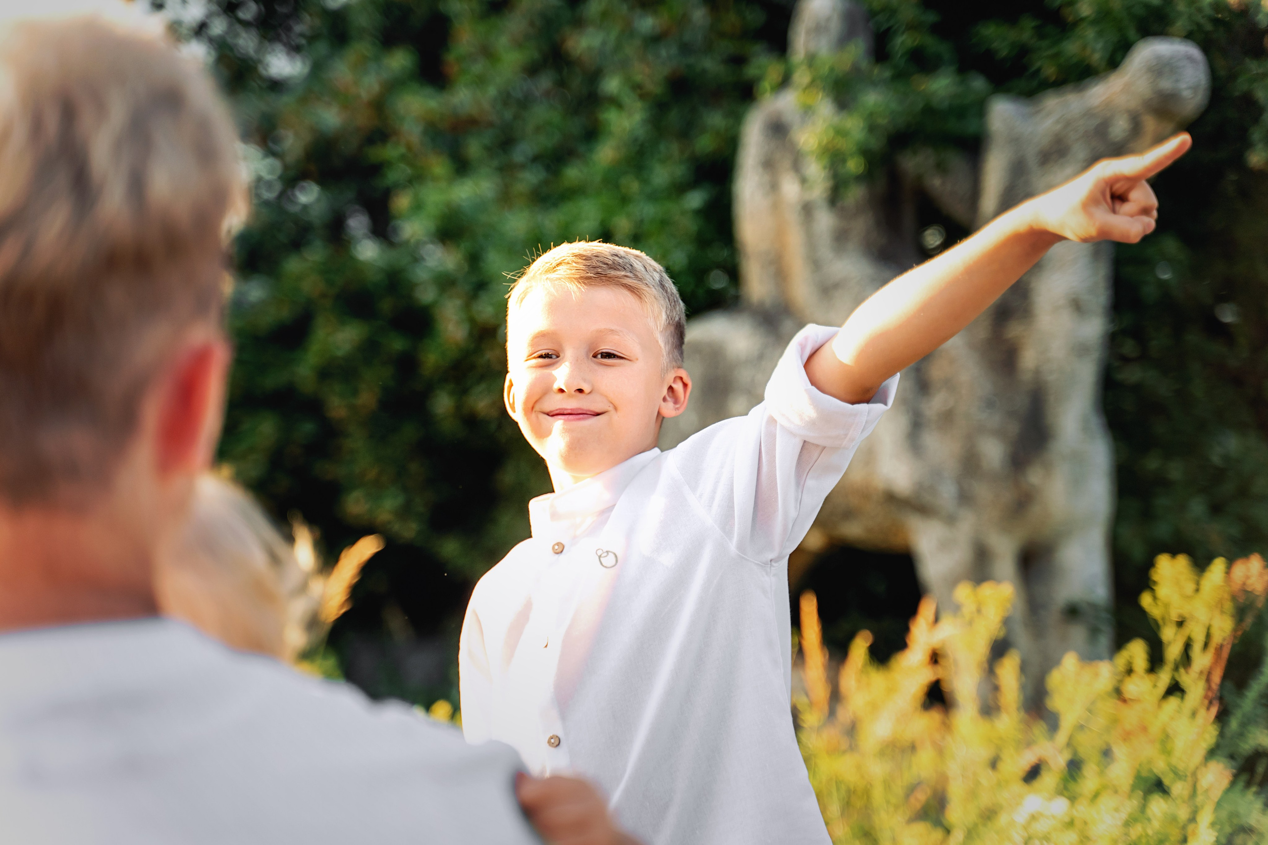 Семейная прогулка в парке Музеон на закате. Фотограф \ Видеограф на Крещение, Венчание Москва| Семейные съемки