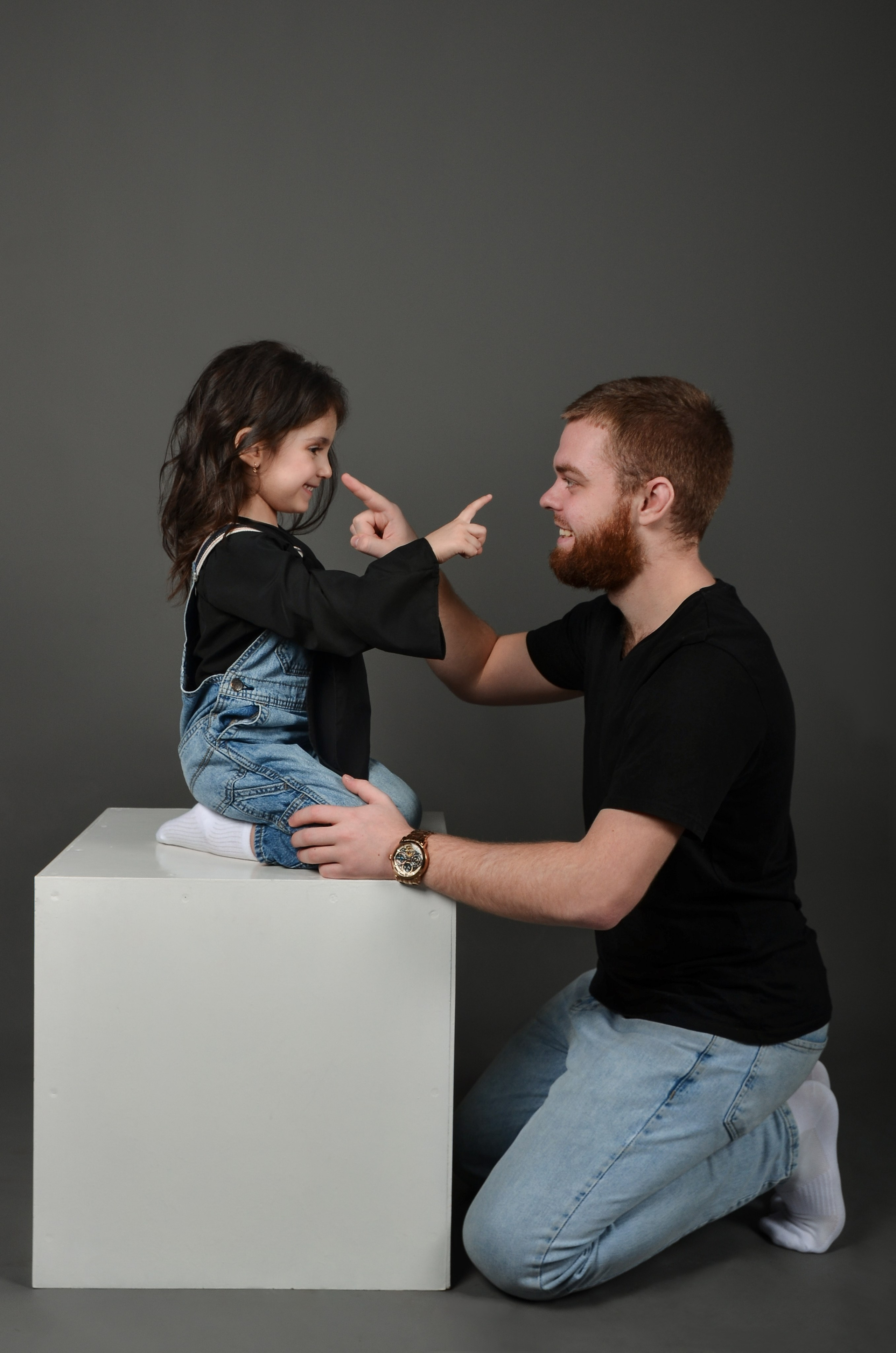 Дети с папами. Фотографы для фотосессий в Новосибирске