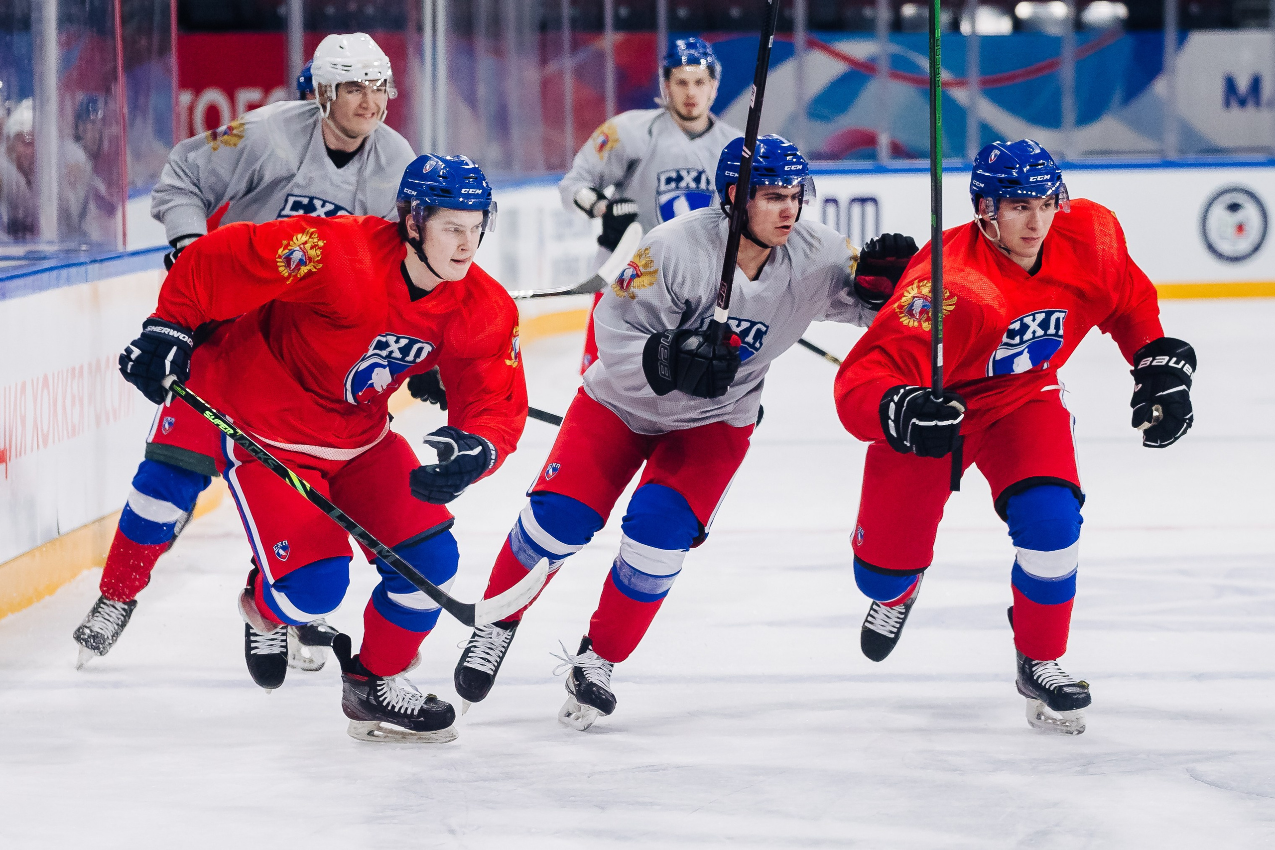 Тренировка сборной СХЛ // 14.02.25. Денис Прохоров Фотограф в г. Магнитогорск