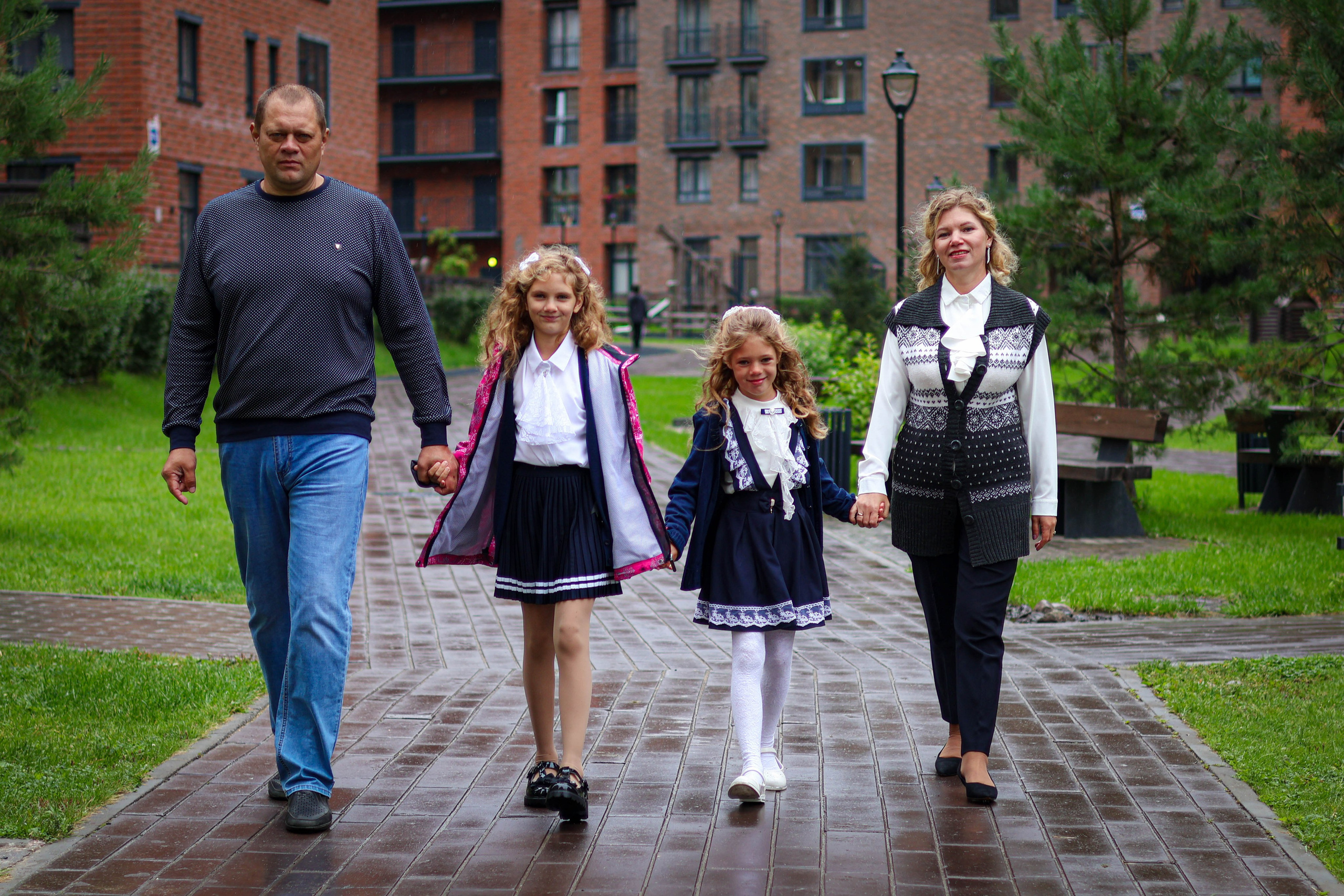 Семейная фотосессия возле ЖК