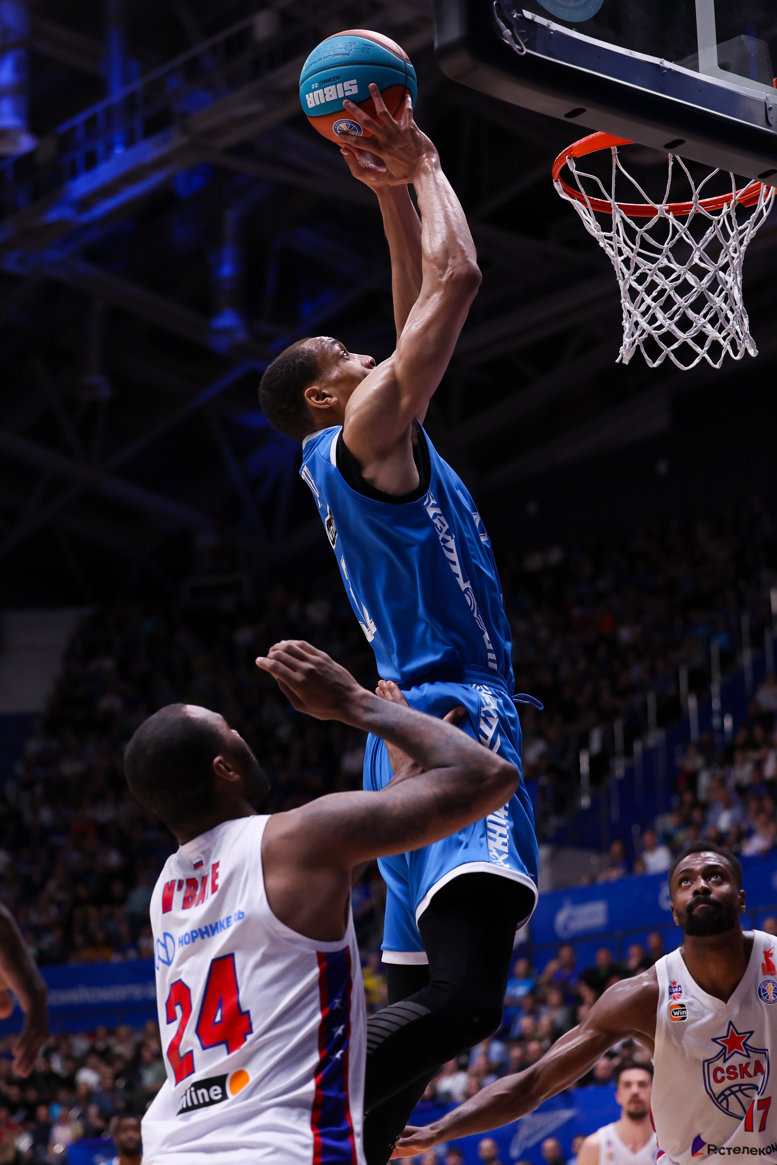 БК «Зенит» — ПБК «ЦСКА» финал ЕЛ ВТБ 5 игра 06.06.2025. Спортивный и репортажный фотограф Антон Тереханов