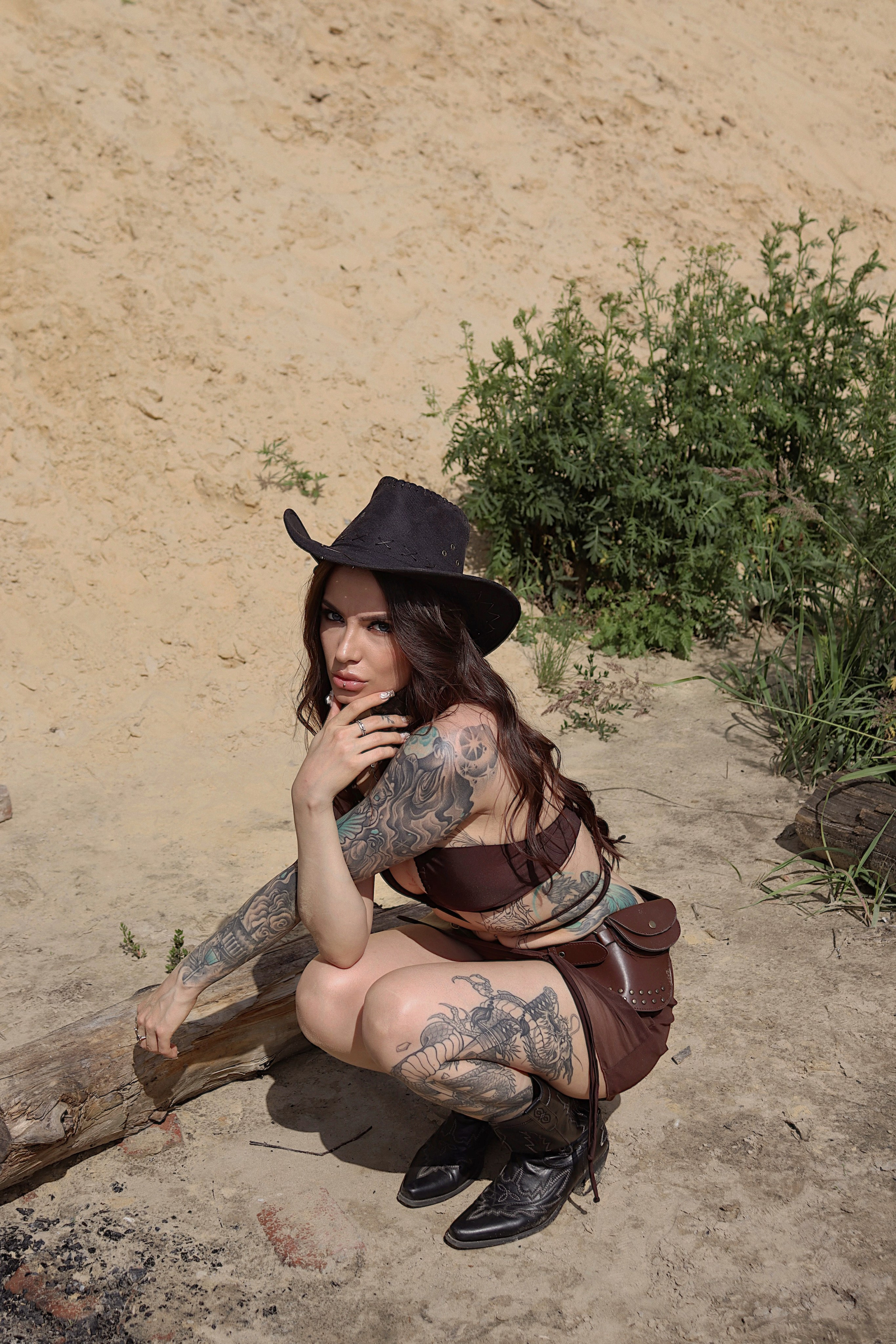 Ковбойская съемка. Дарья Шибаева, фотограф