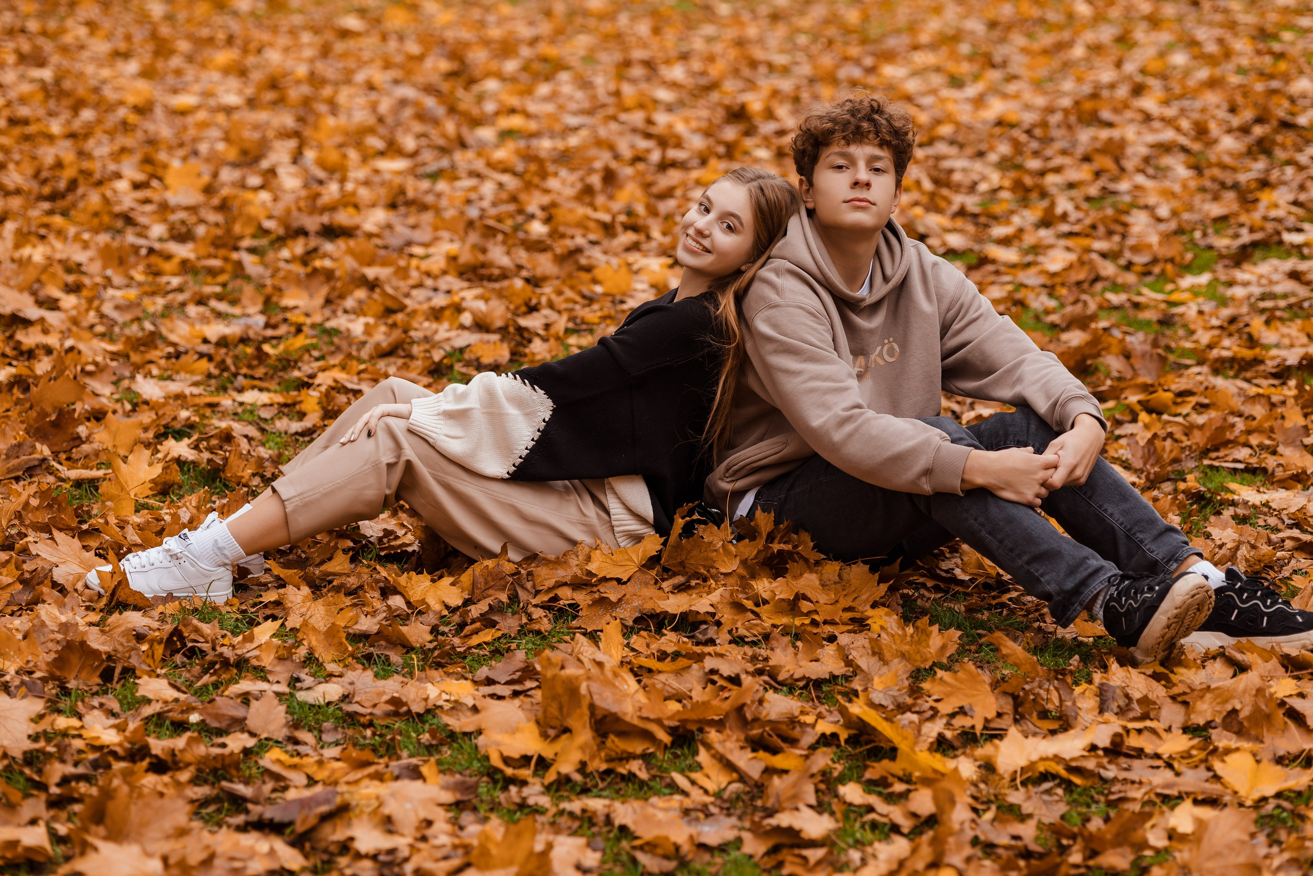 Семейная, золотая осень. Фотограф в Калининграде свадебная фотография, репортажная, фотосессии