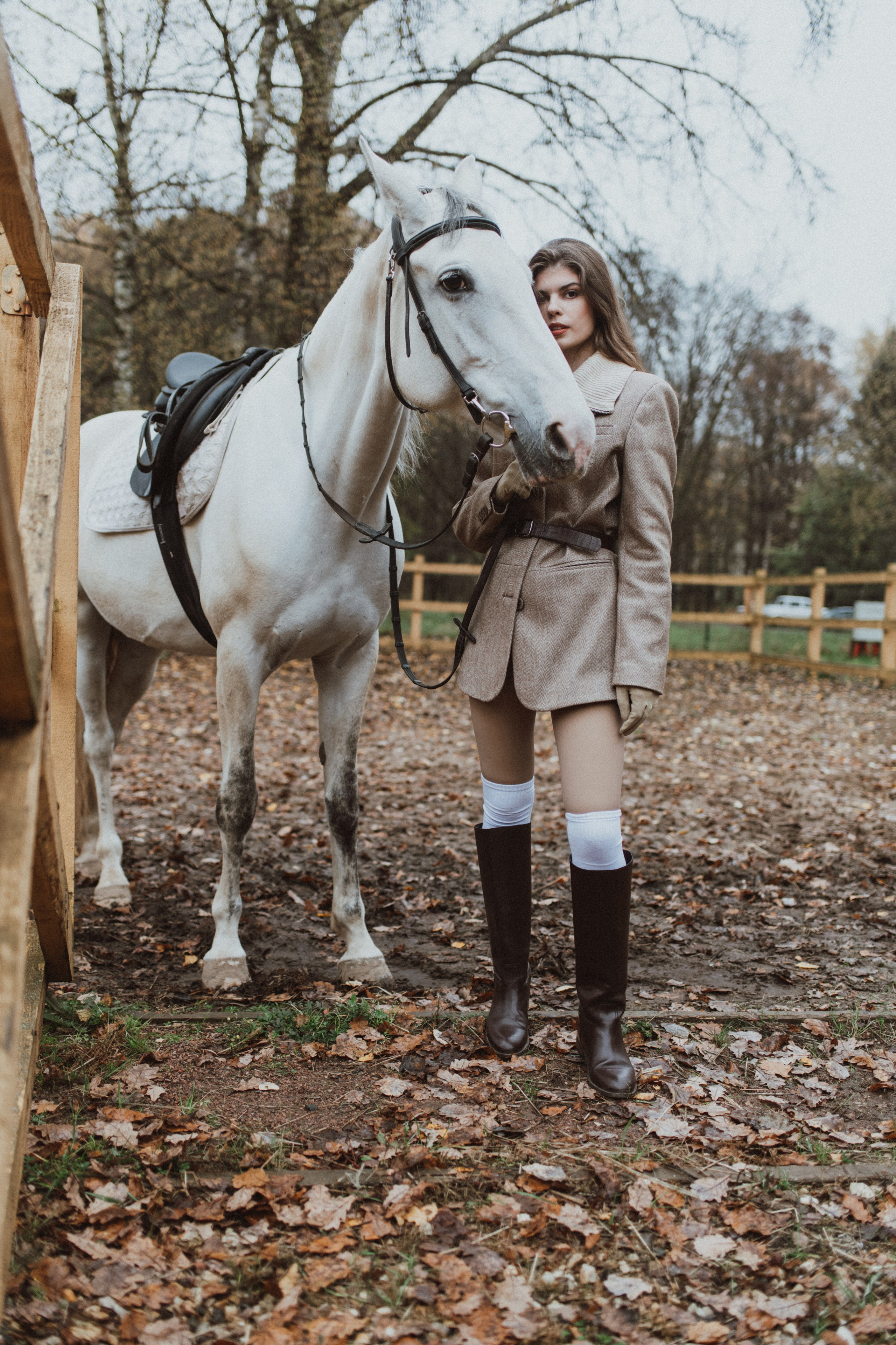 «Осенний ветер и грациозный скакун». Фотограф в Москве/Зарайске Шахова Марина