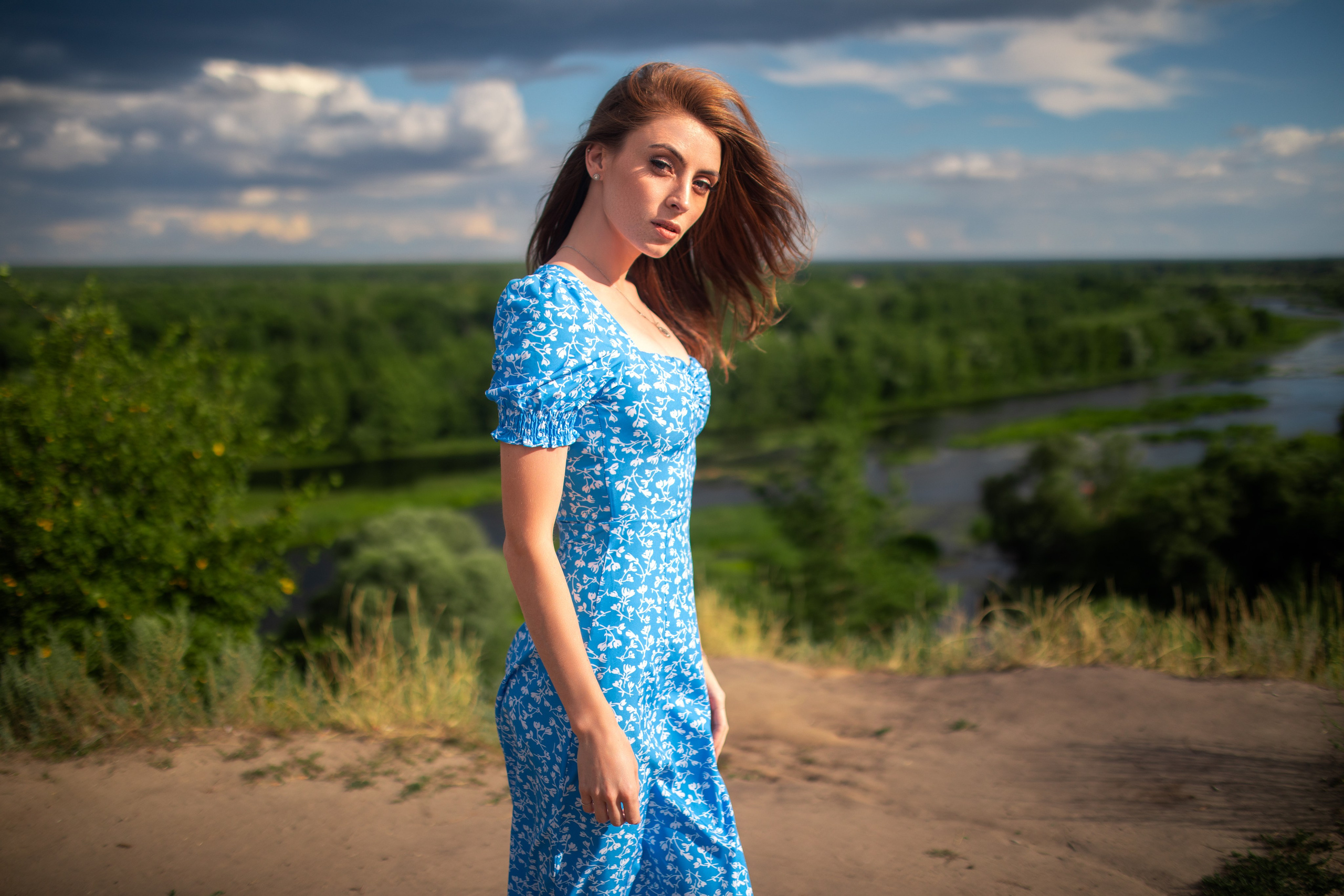 Фотосет на природе с Надеждой в формате для «себя»