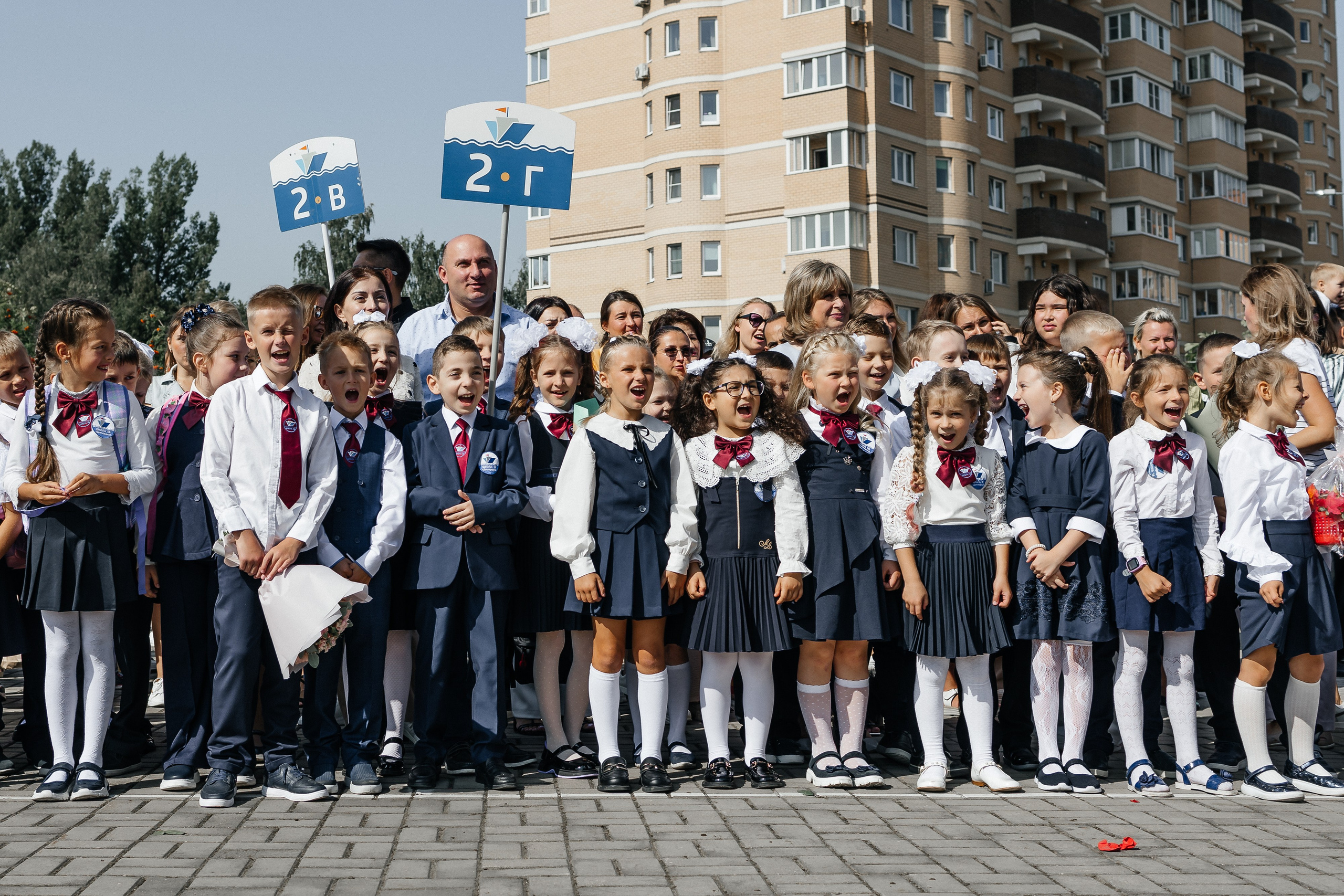Линейка 2Г класс. Фотограф со студией в Долгопрудном — Ольга Рагулина