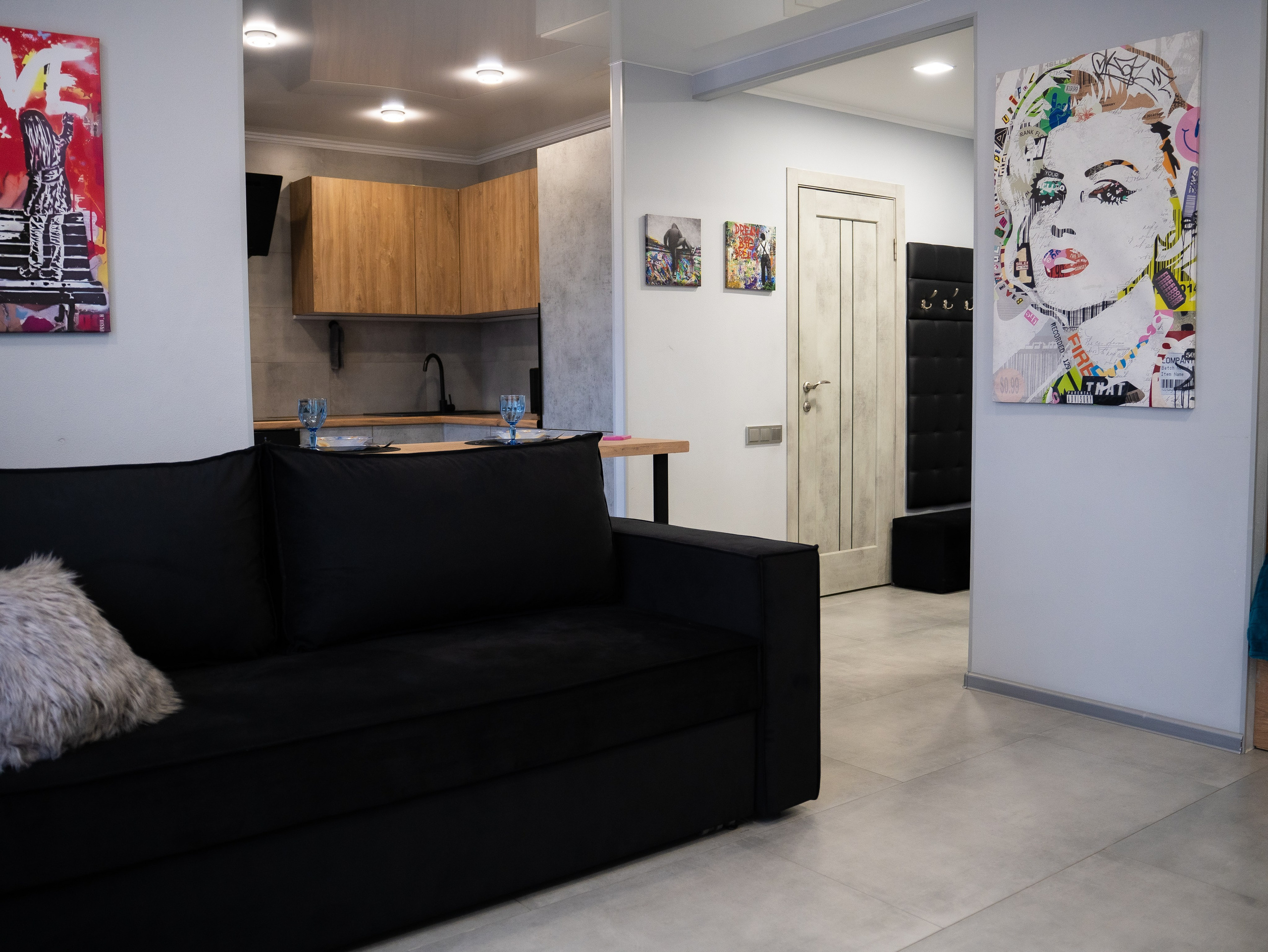 Интерьерная съёмка квартиры-студии в Самаре