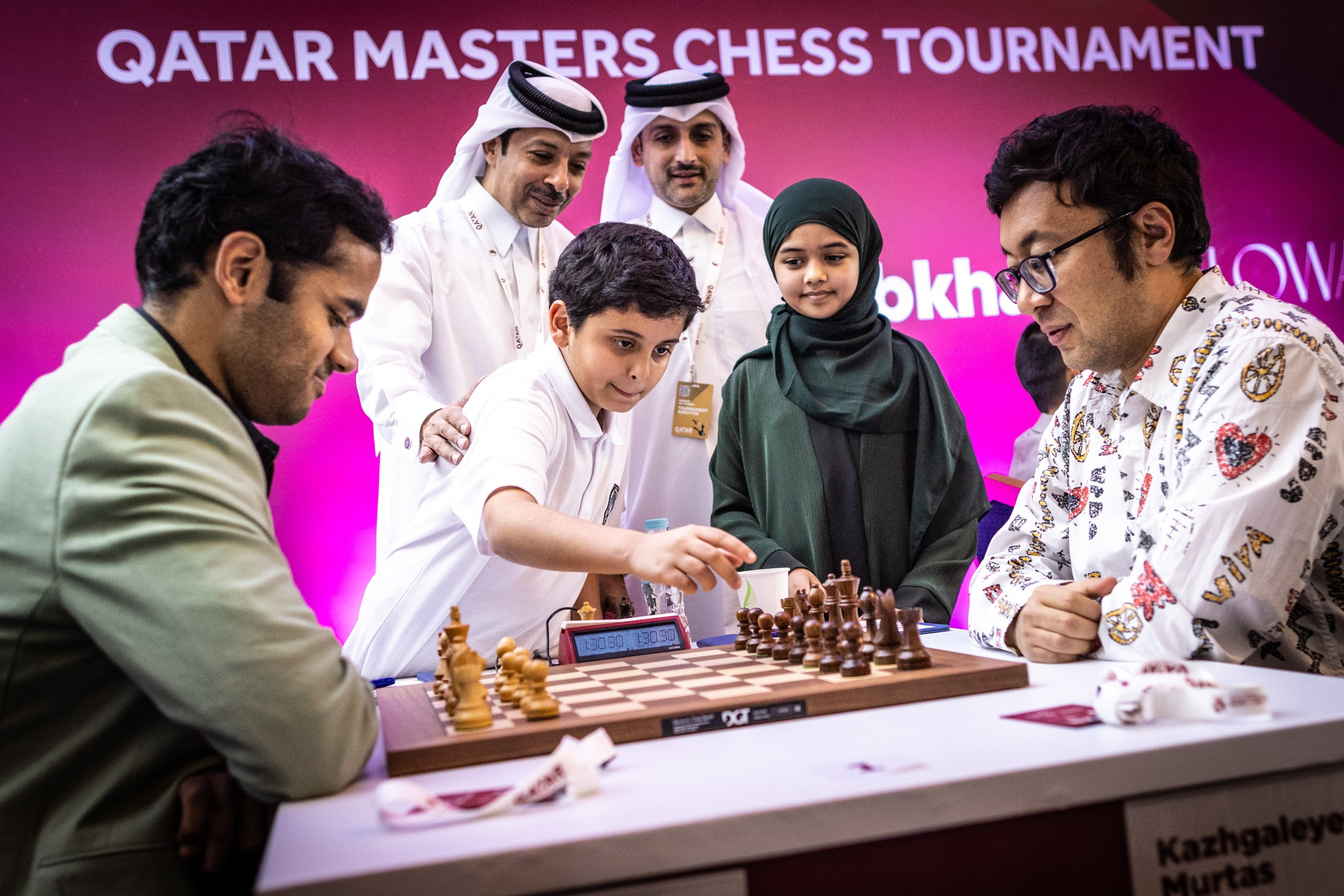 2024.12.04 Qatar Masters Open 2024 — Round2. Фотограф Анна Штурман (репортажная съёмка любых событий и мероприятий) Anna Shtourman photographer