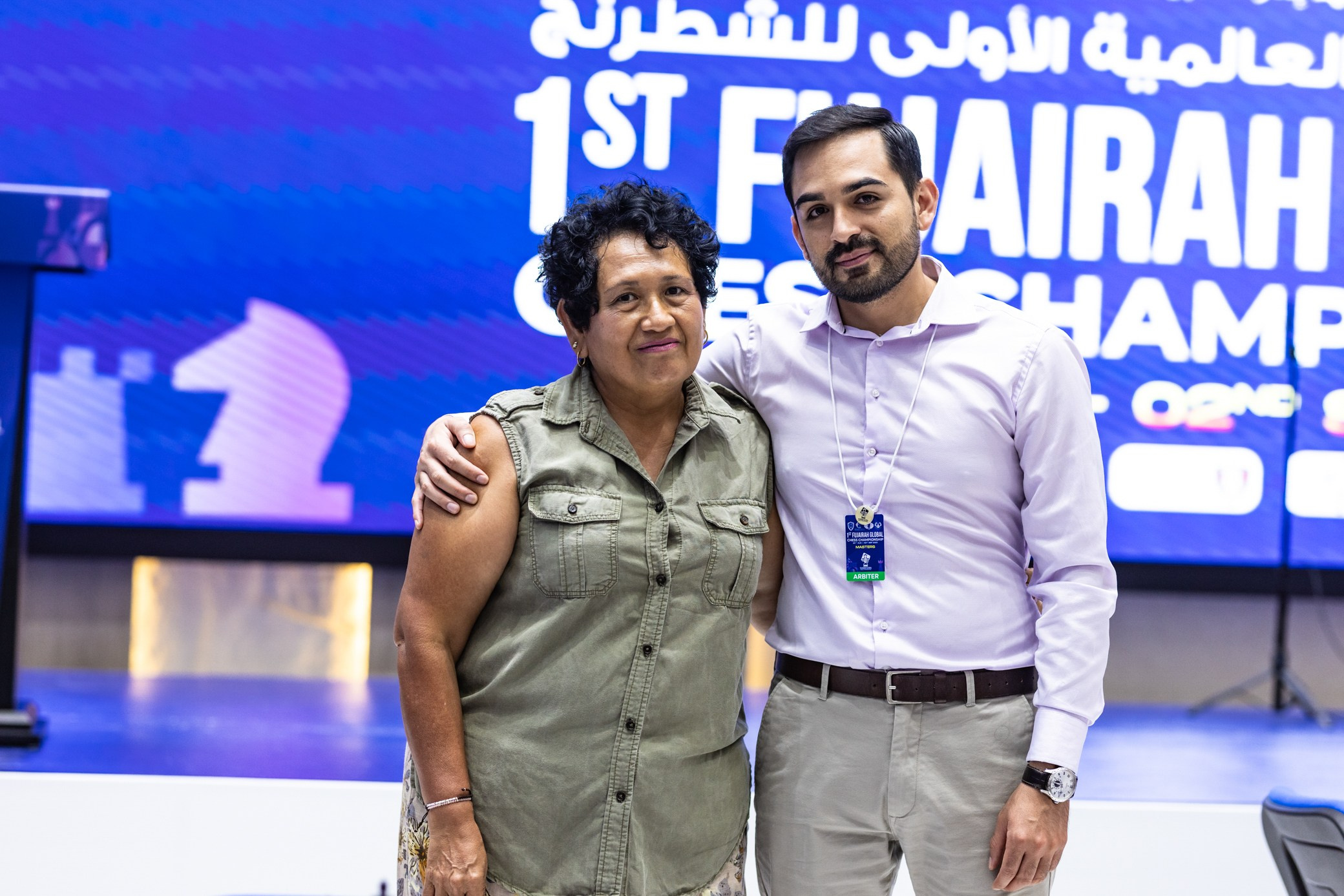 2025.08.31 1st. FUJAIRAH GLOBAL Chess Championship — Round8. Фотограф Анна Штурман (репортажная съёмка любых событий и мероприятий) Anna Shtourman photographer