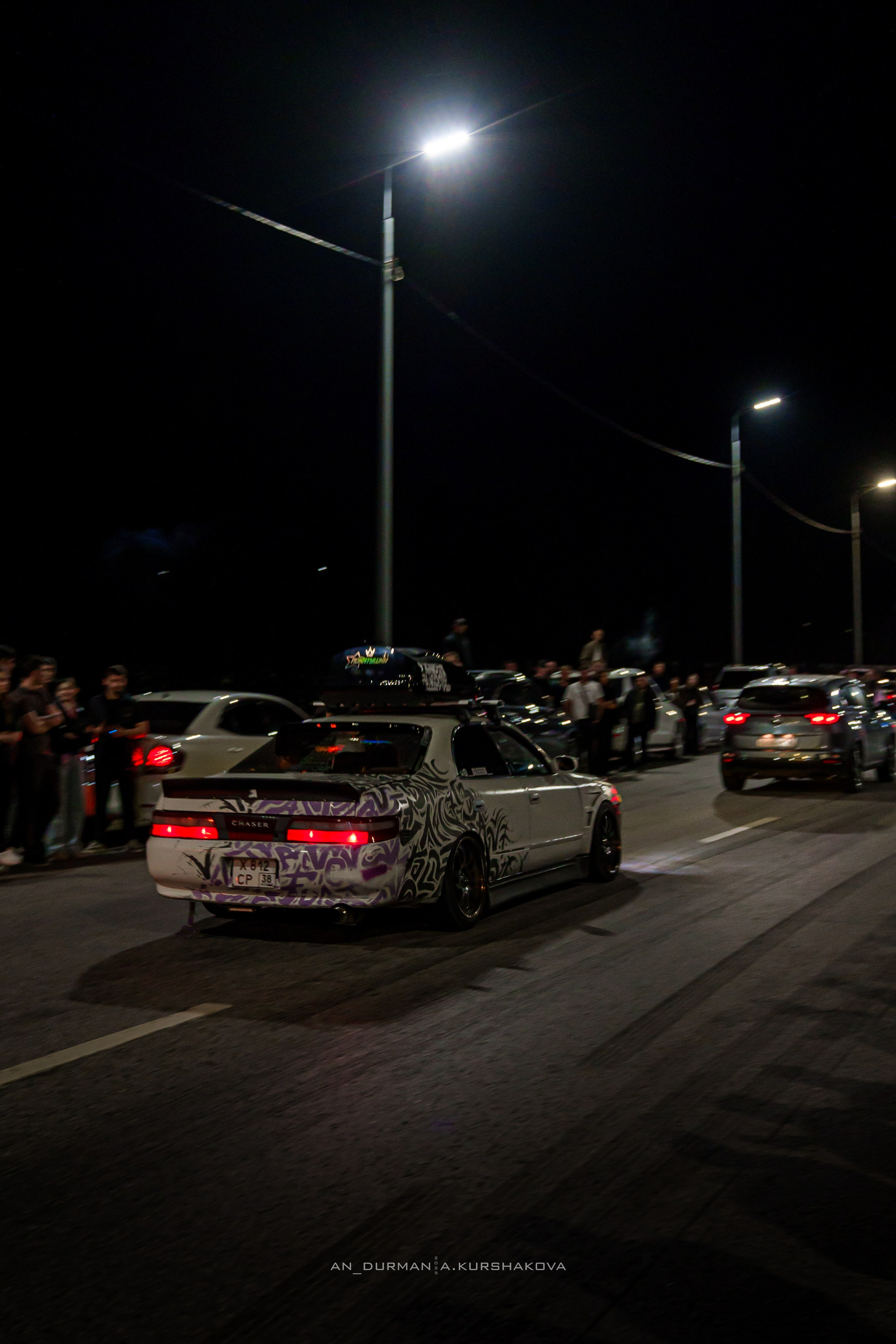 Night drag 25'. Фотограф, видеограф и пилот дрона на Байкале