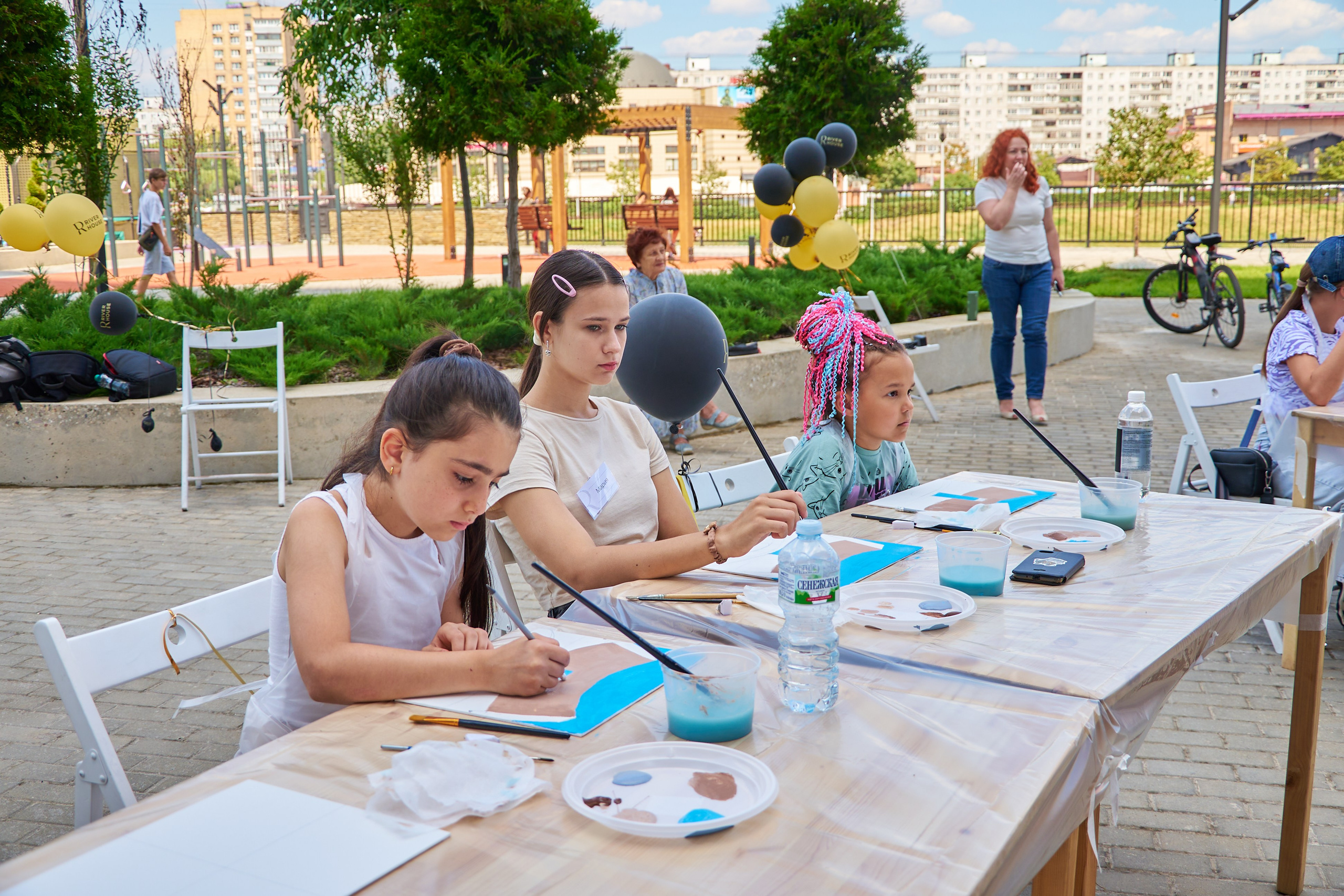 Мастер-класс по рисованию, Щелково, Ривер-хаус. Фотограф Щёлково