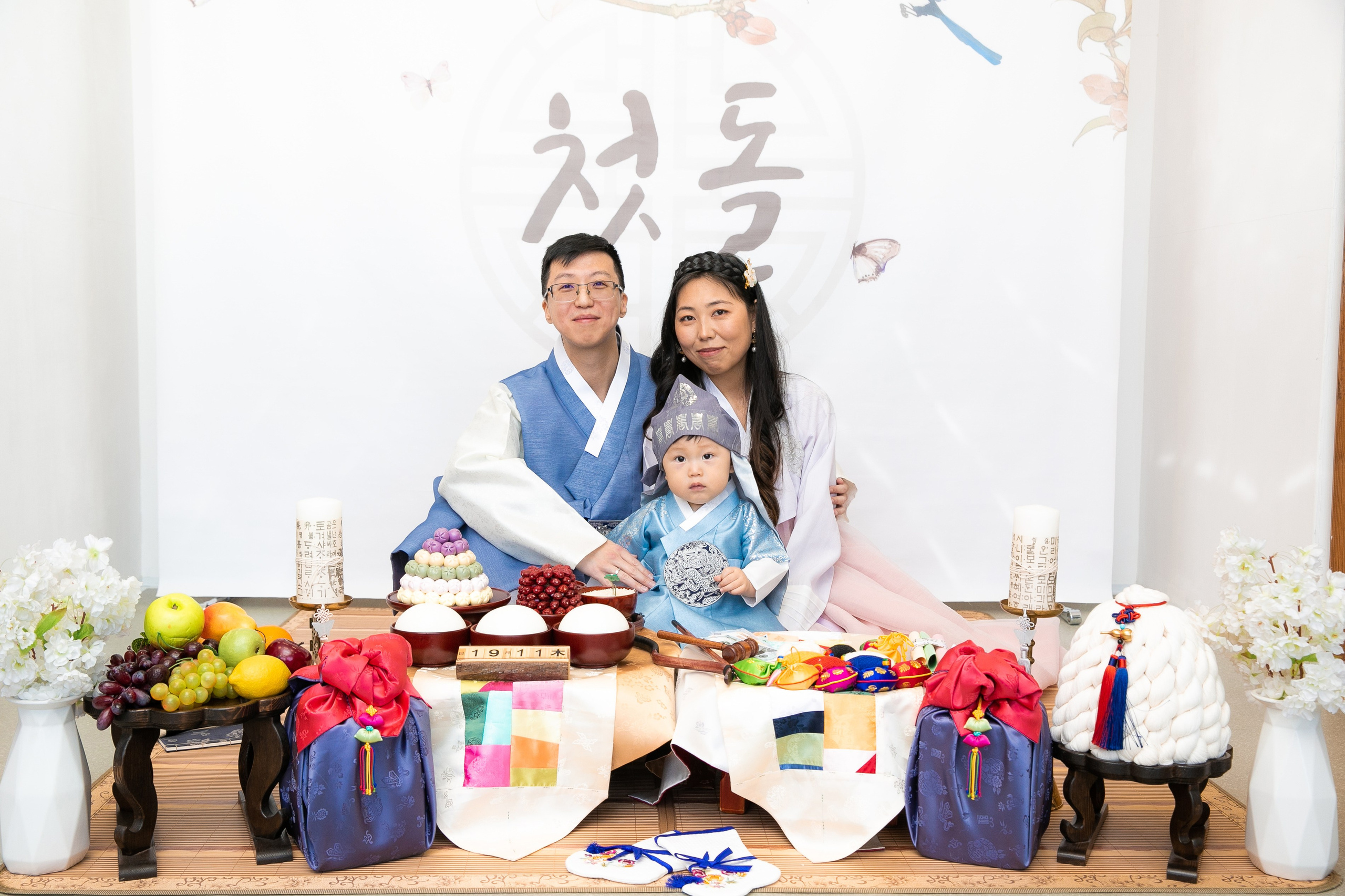 축돌 Утренняя церемония (семья). «Инбок» Фото студия