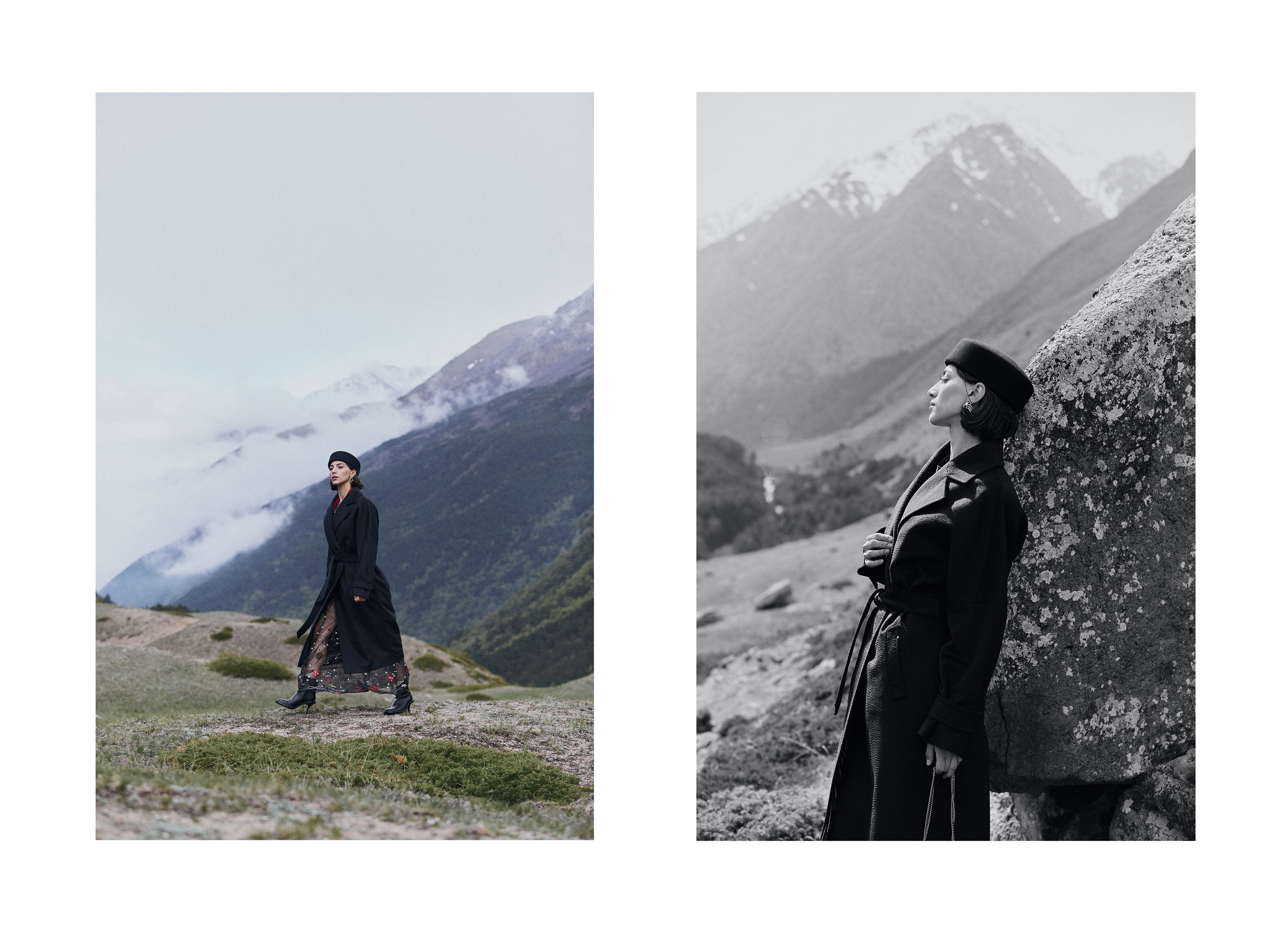 Имиджевая съемка для бренда в горах. Фотограф Продюсер в горах КБР / Москва  Нальчик Горы