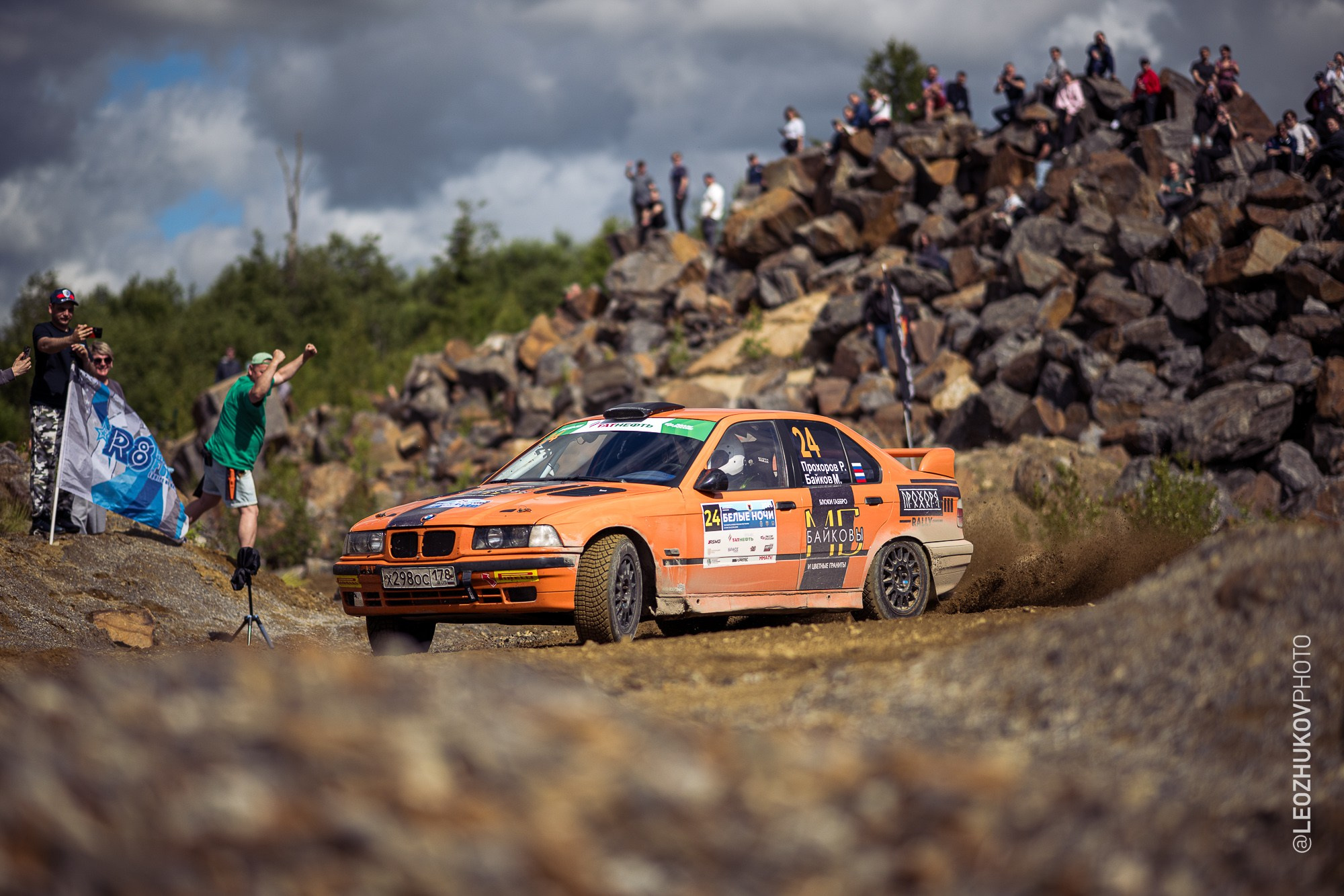 Rally Belye nochi 2026 by sports photographer Leo Zhukov