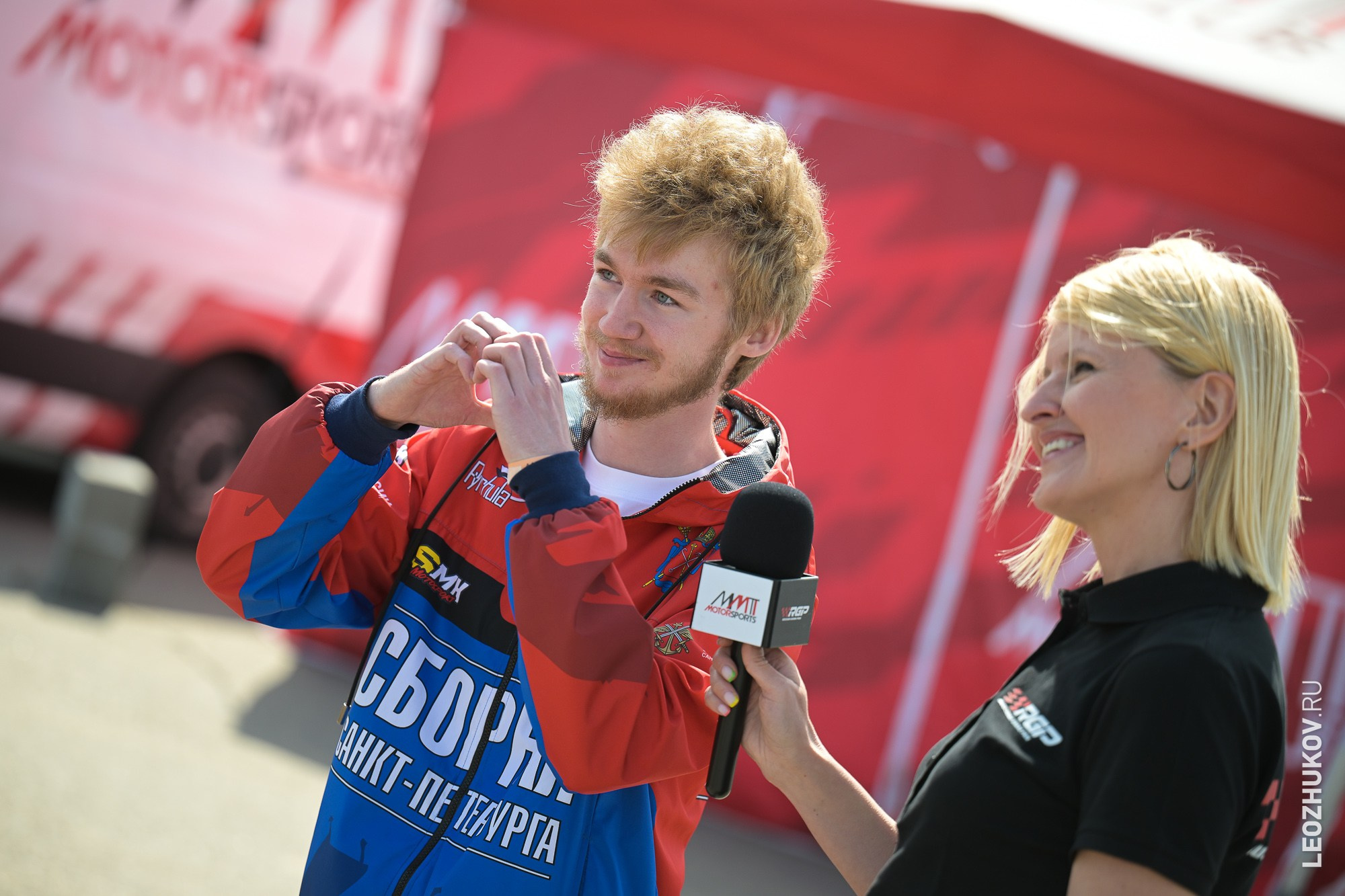 1 round of ММТ RGP russian motocross championships. Sports photographer Leonid Zhukov