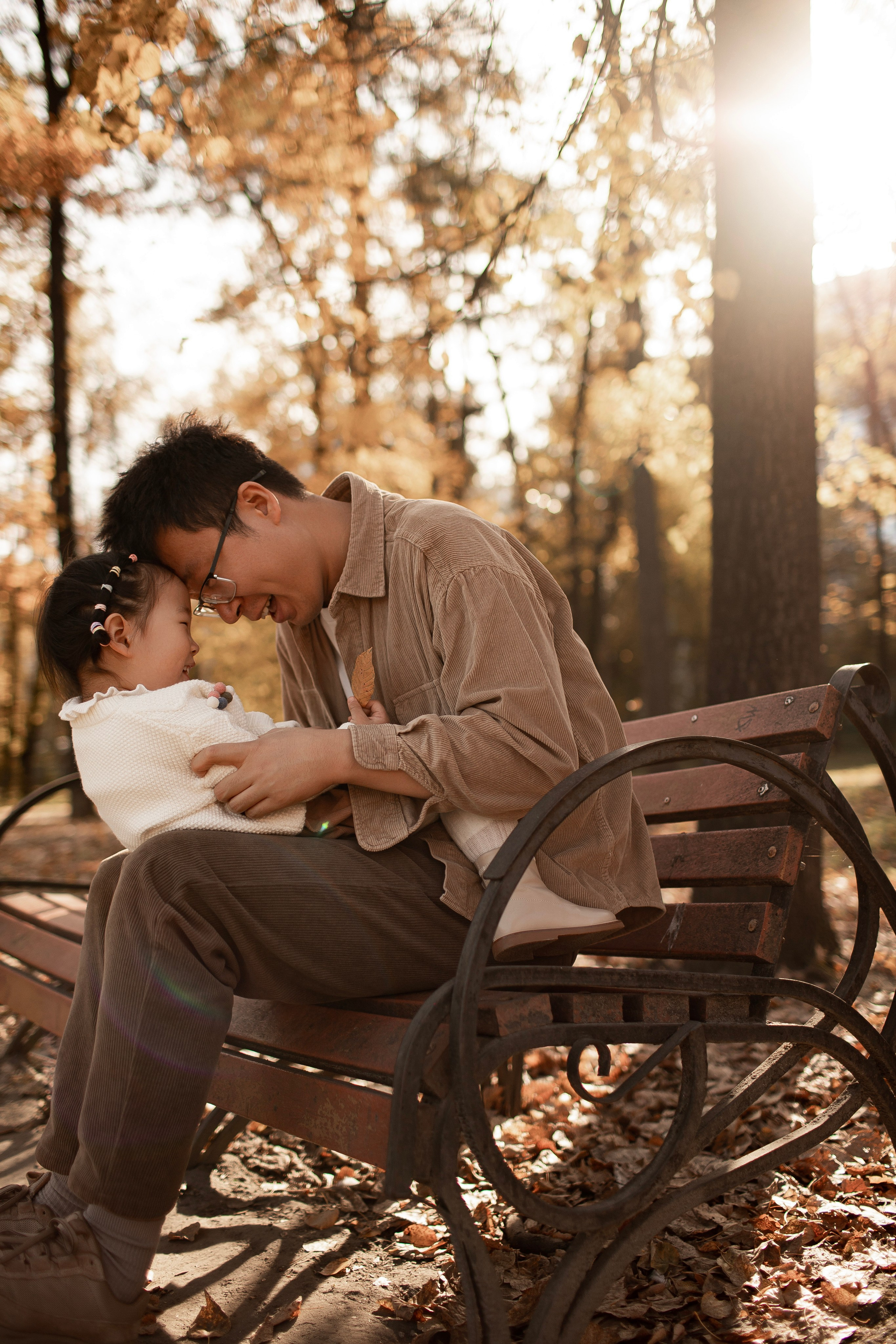 Осень в Харитоновском парке. Семейная съемка — это красивый способ признаться своей семье в любви