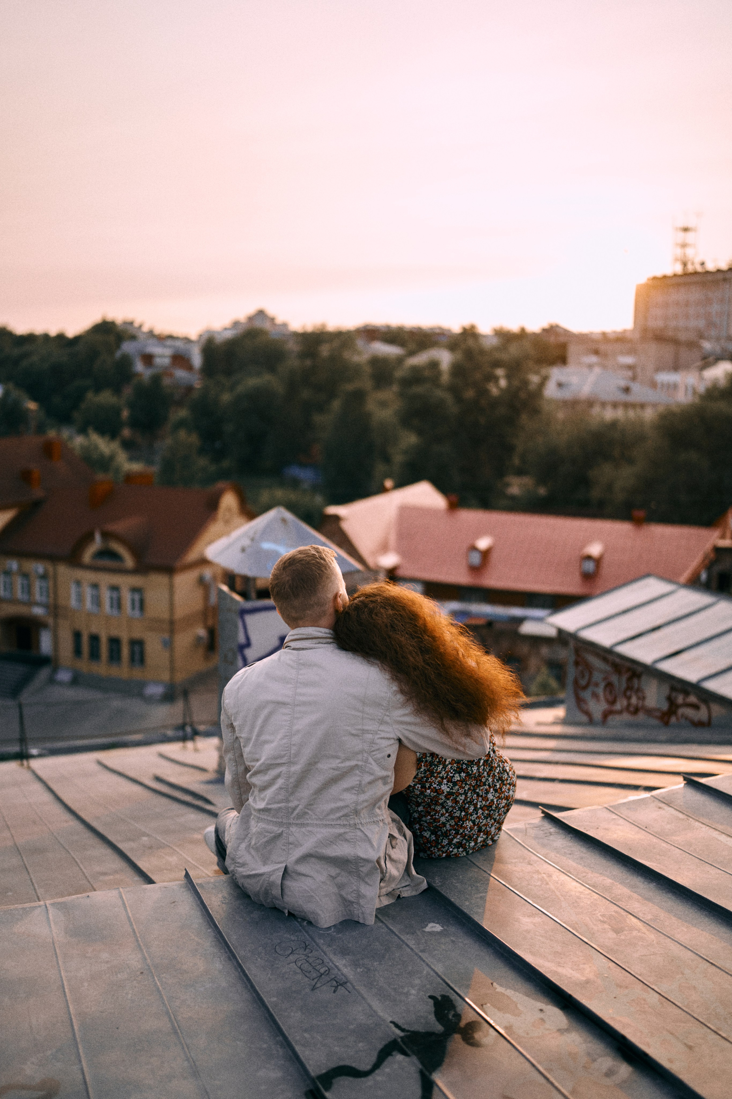 Город, крыша и любовь. Фотограф Киров Анжелика Некрасова