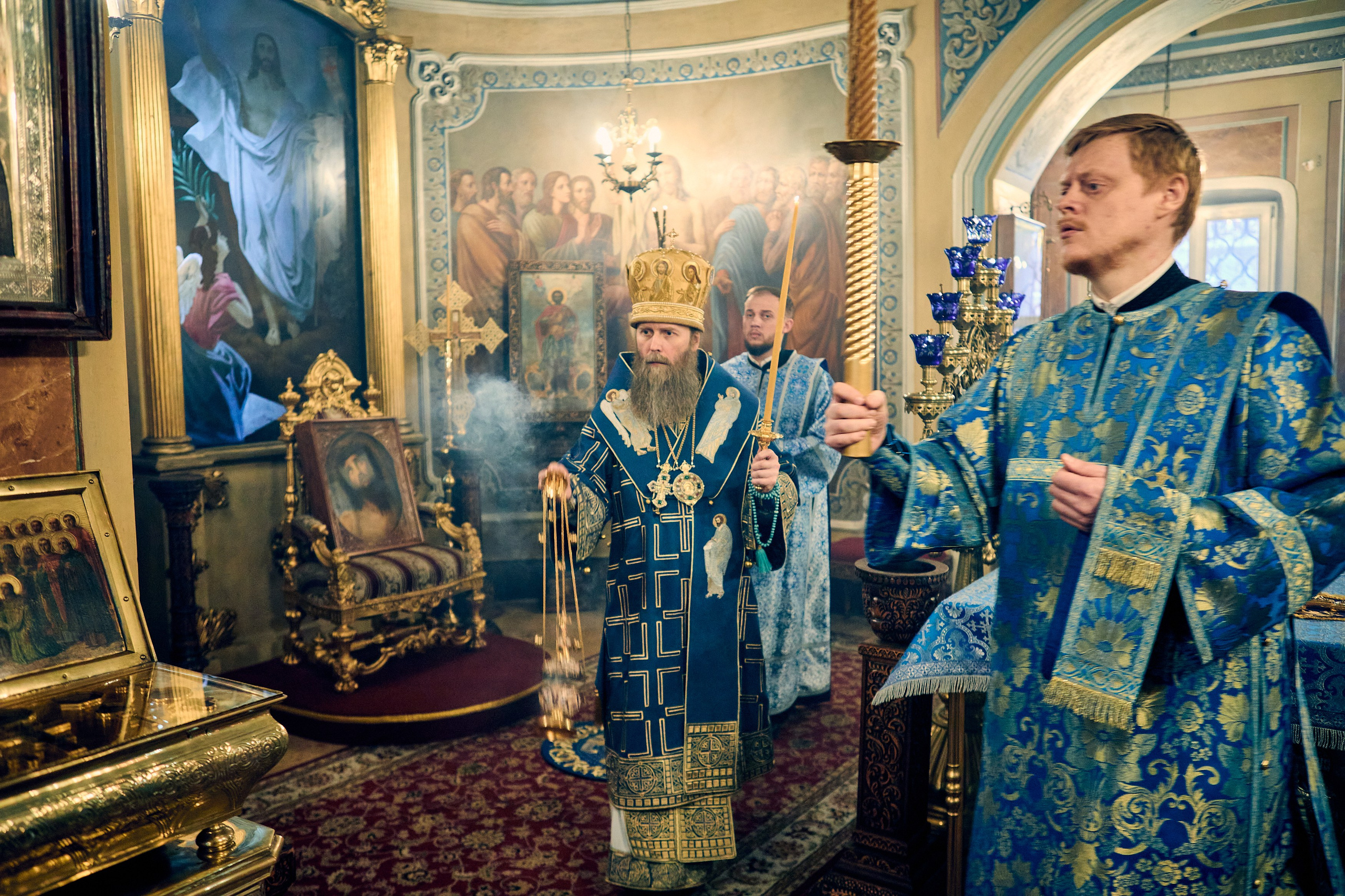 Всенощная на Благовещение Пресвятой Богородицы. DMITRY MOISEENKO — фотограф, художник, топ-стилист