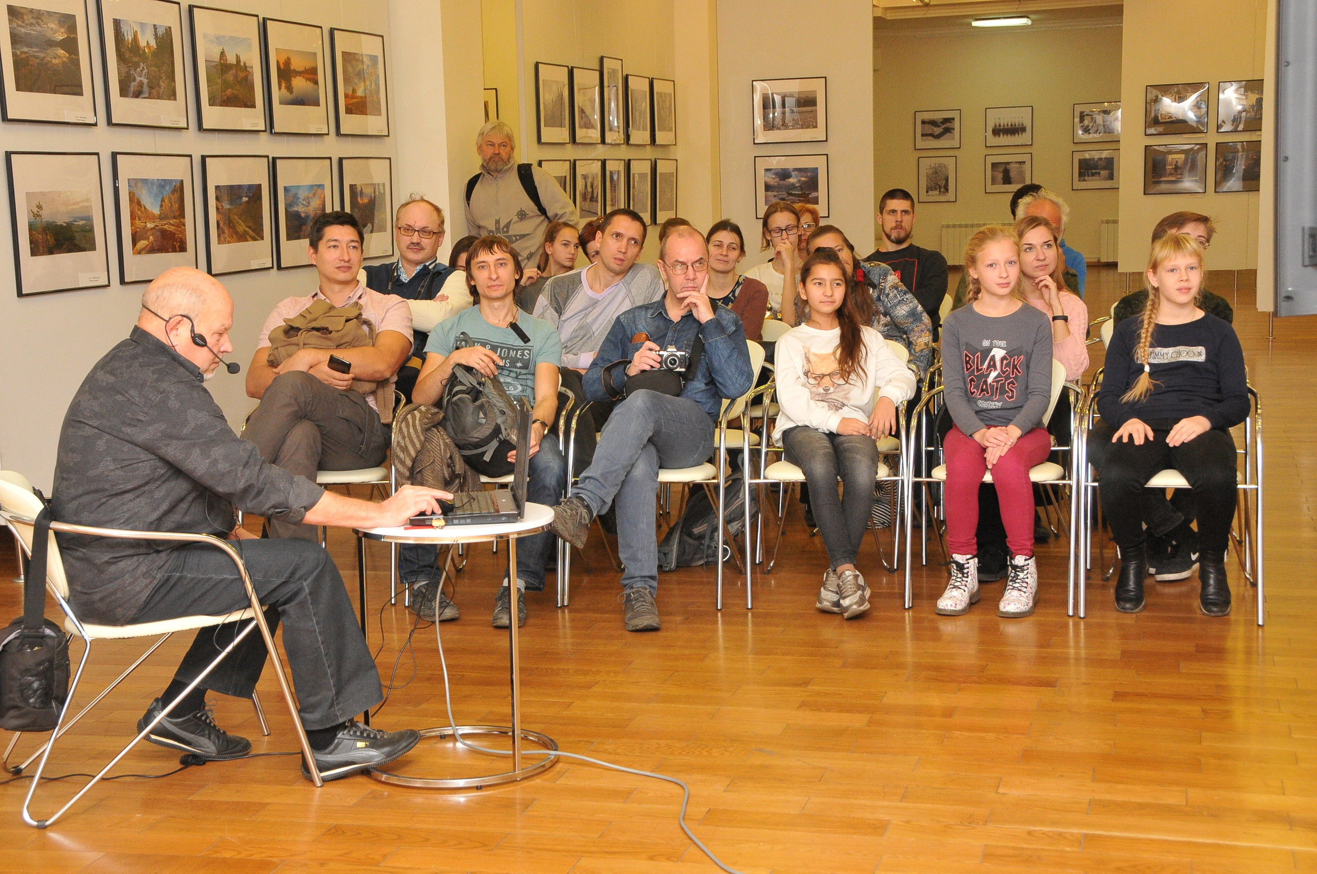 23.10.2018 Творческая встреча Сергея Курочкина. Фотообъединение Самарского областного отделения Союза журналистов России