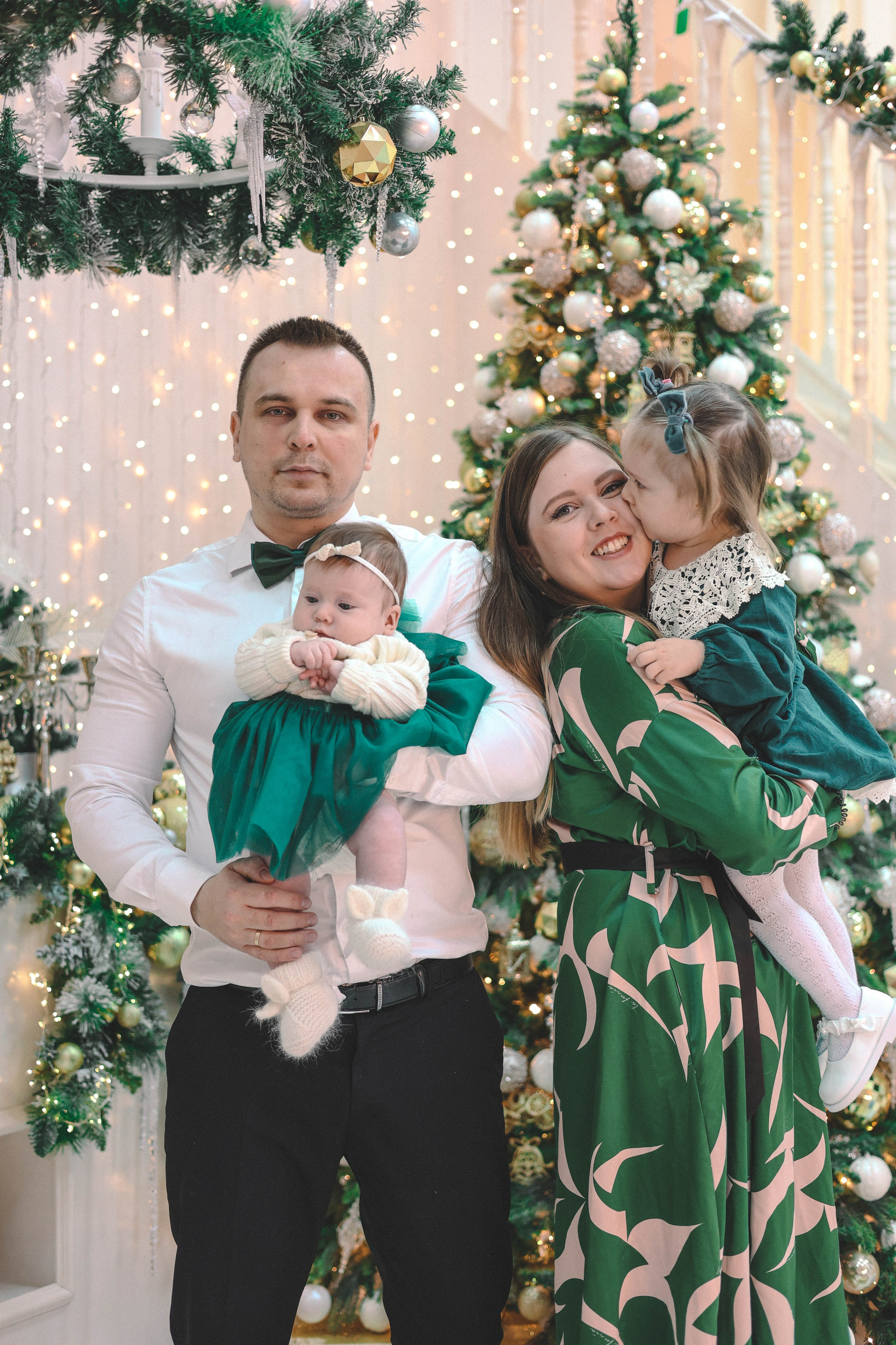 Новогодняя история «Яна и ее семья». Фотограф в Москве Анастасия Калинина