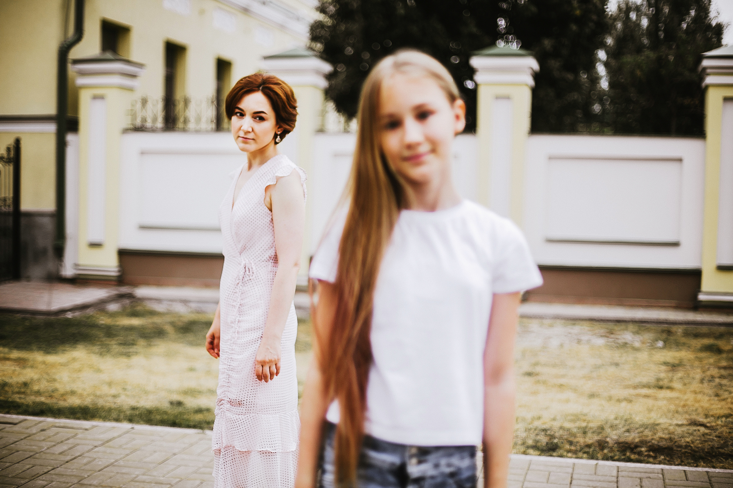 Полиночка с мамой. Перед грозой. Фотограф Полина Егорова город Тюмень