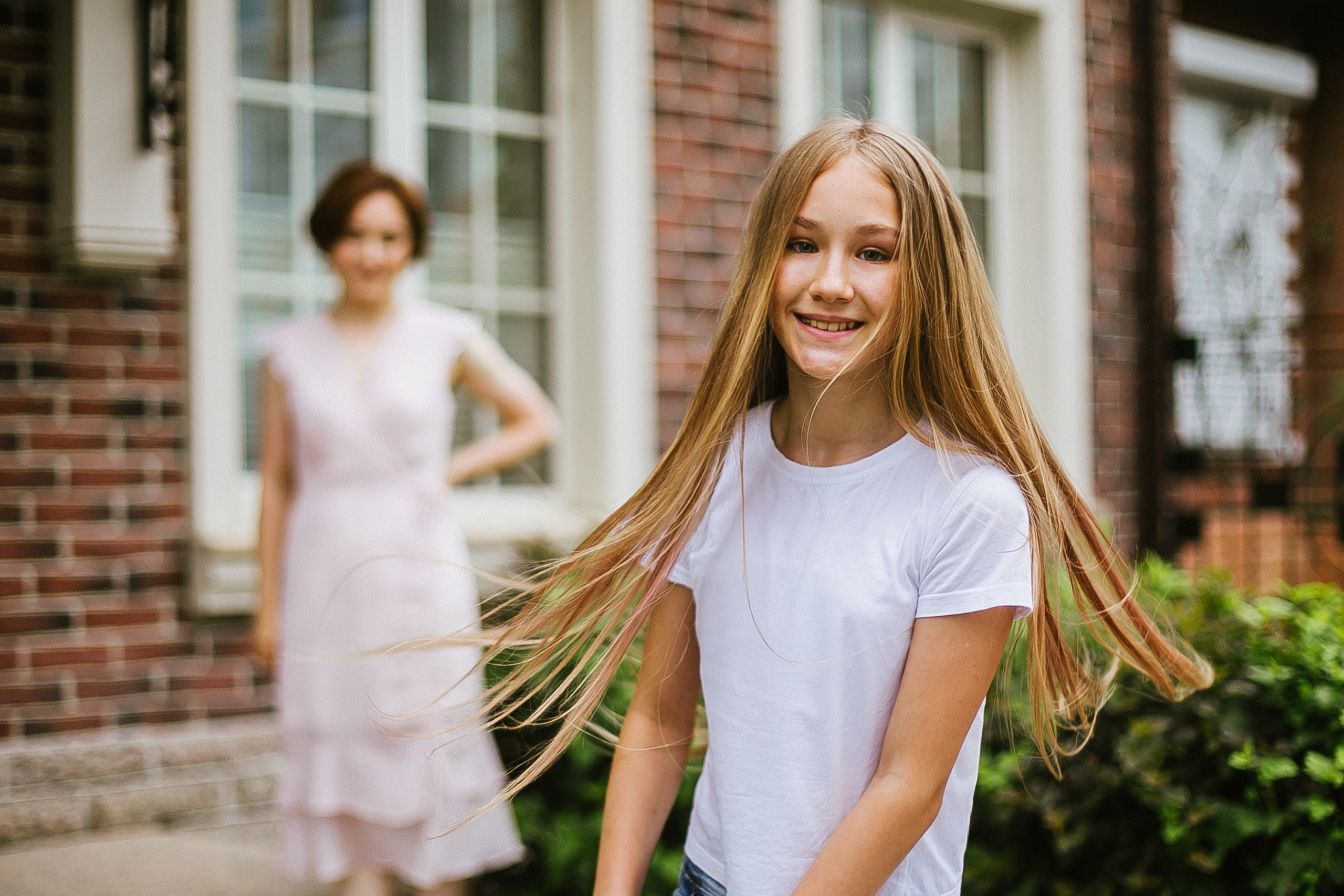 Полиночка с мамой. Перед грозой. Фотограф Полина Егорова город Тюмень