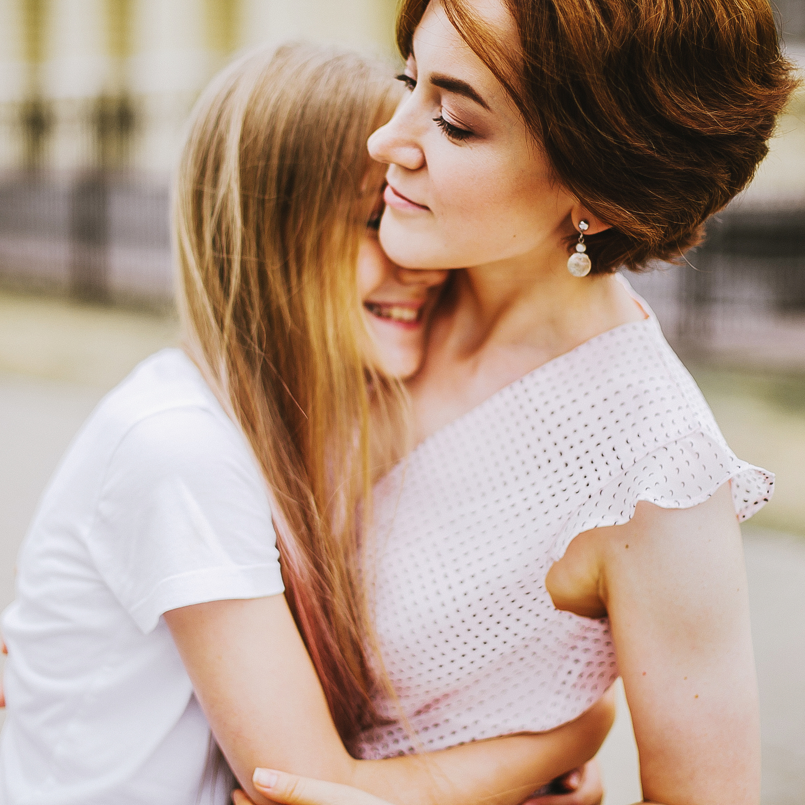 Полиночка с мамой. Перед грозой. Фотограф Полина Егорова город Тюмень