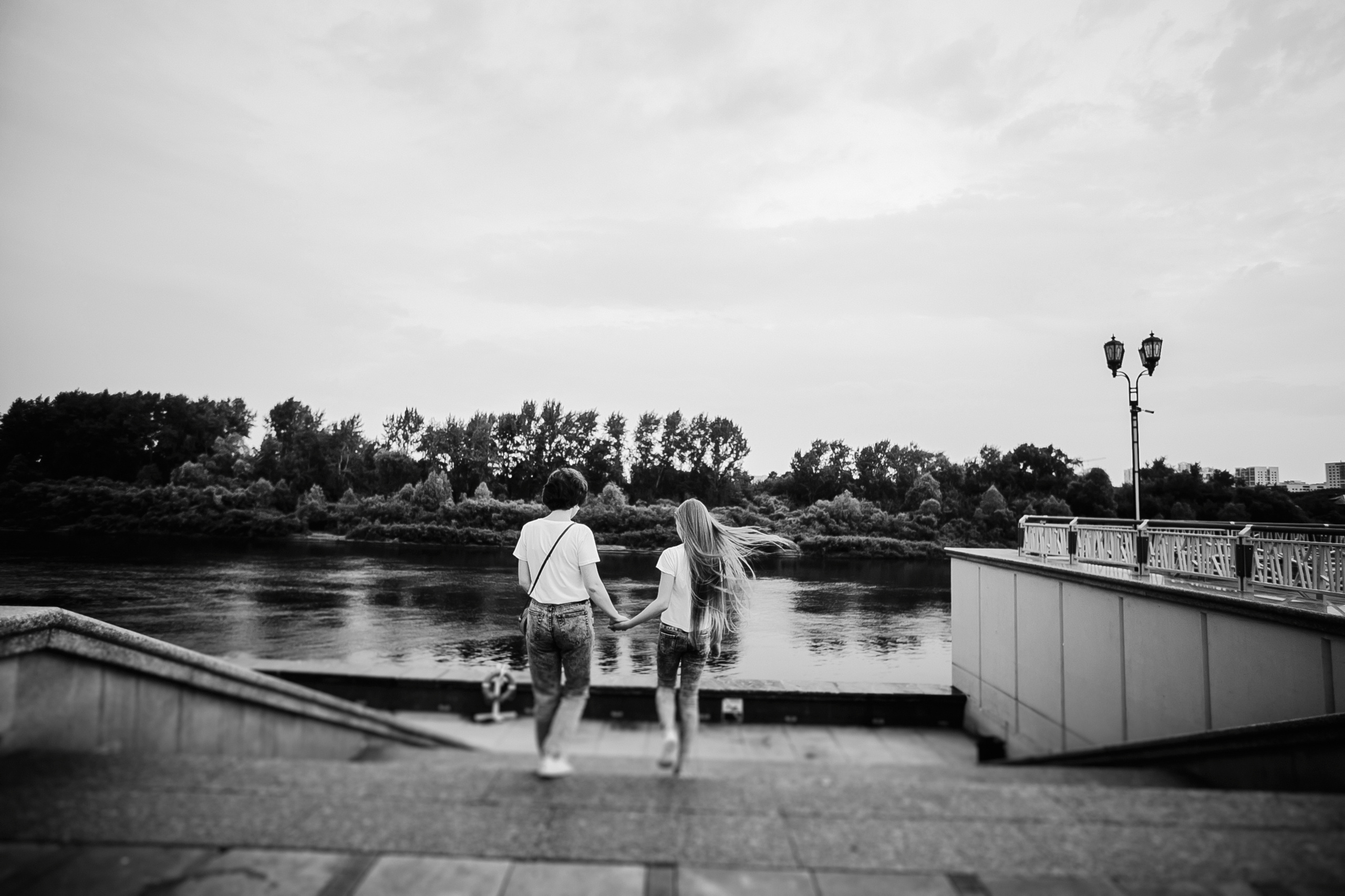 Полиночка с мамой. Перед грозой. Фотограф Полина Егорова город Тюмень