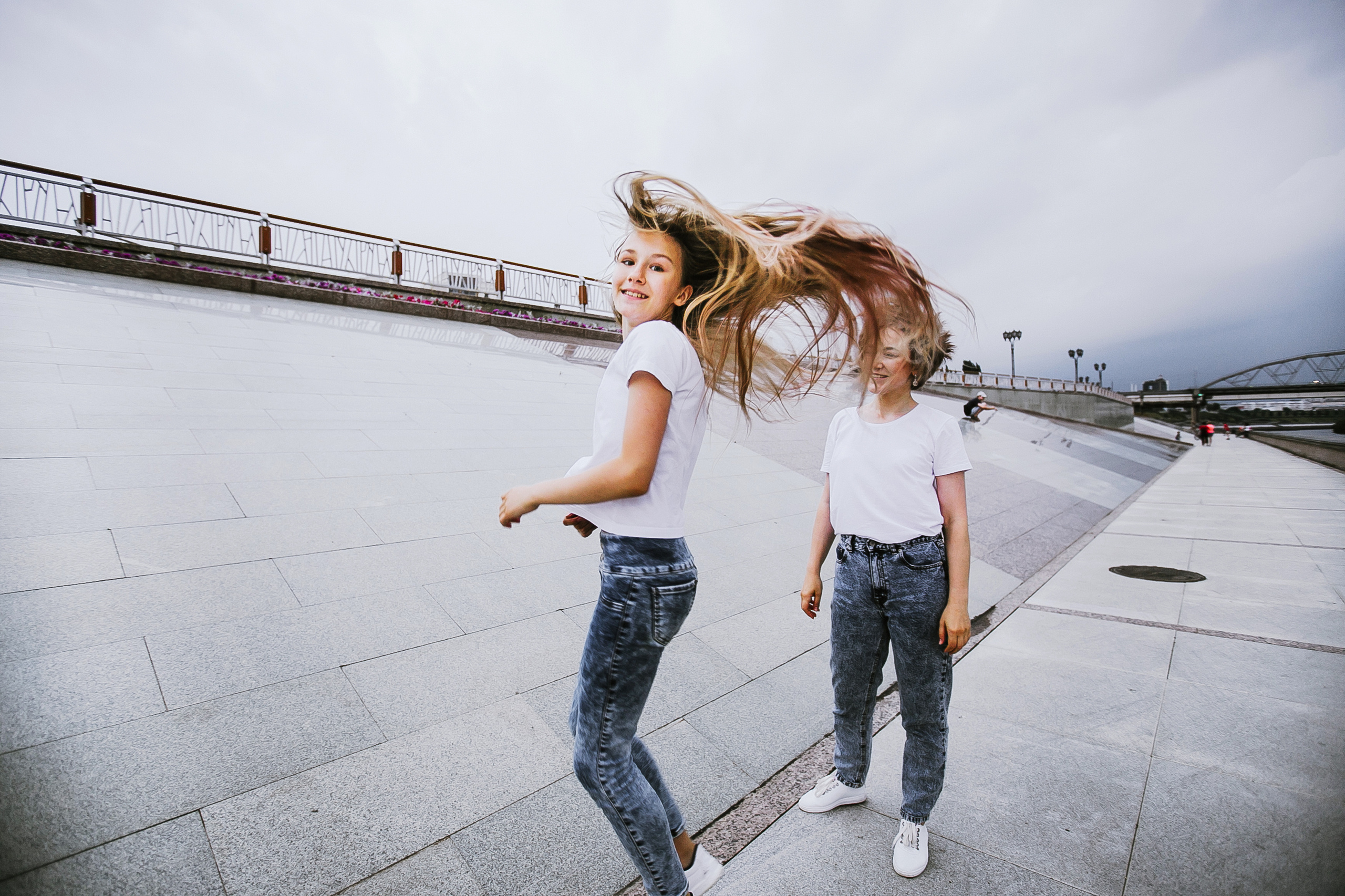 Полиночка с мамой. Перед грозой. Фотограф Полина Егорова город Тюмень