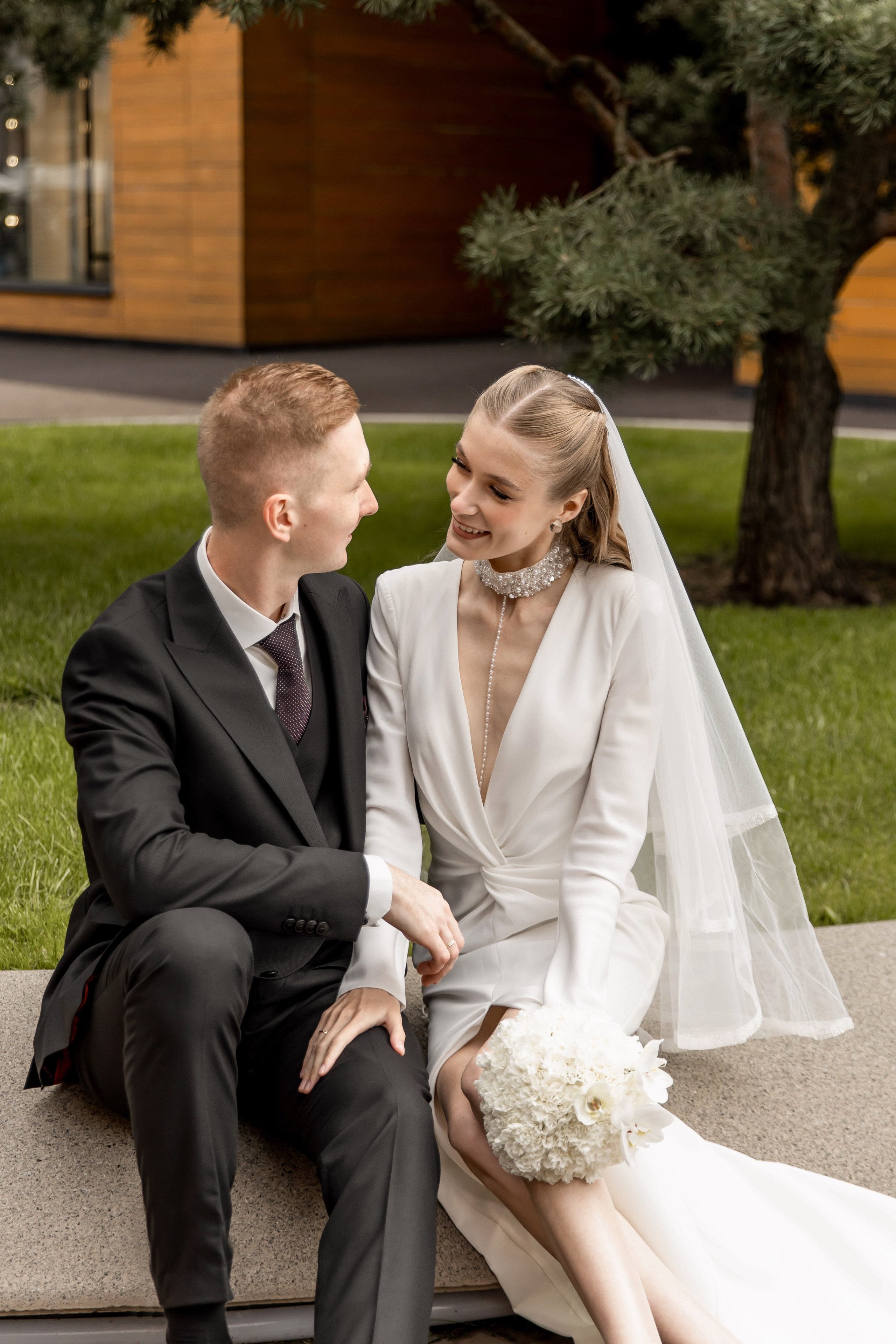 Выездная регистрация + Барвиха + банкет. Свадебный и семейный фотограф в Москве Диана Левченко