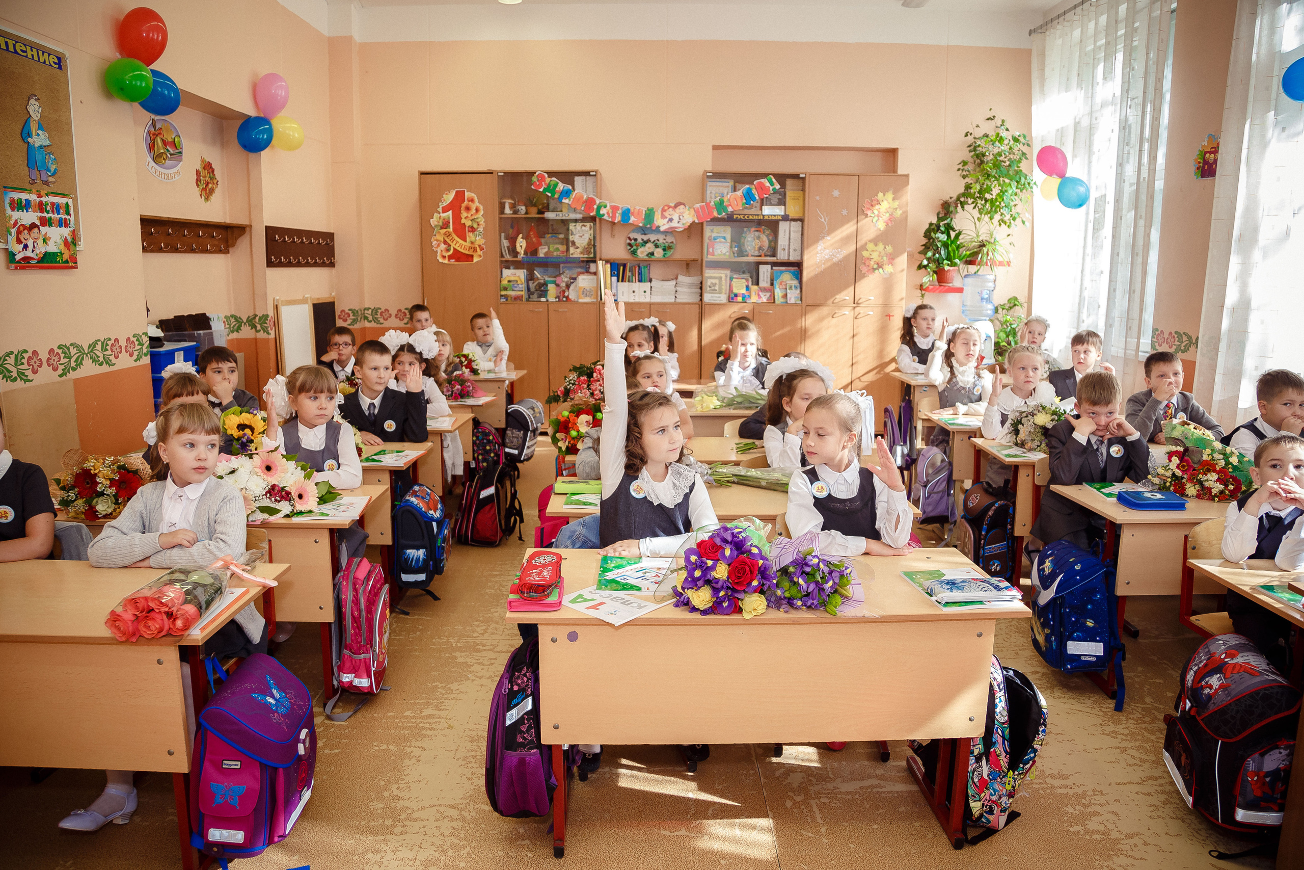 Профессиональный фотограф на 1 сентября