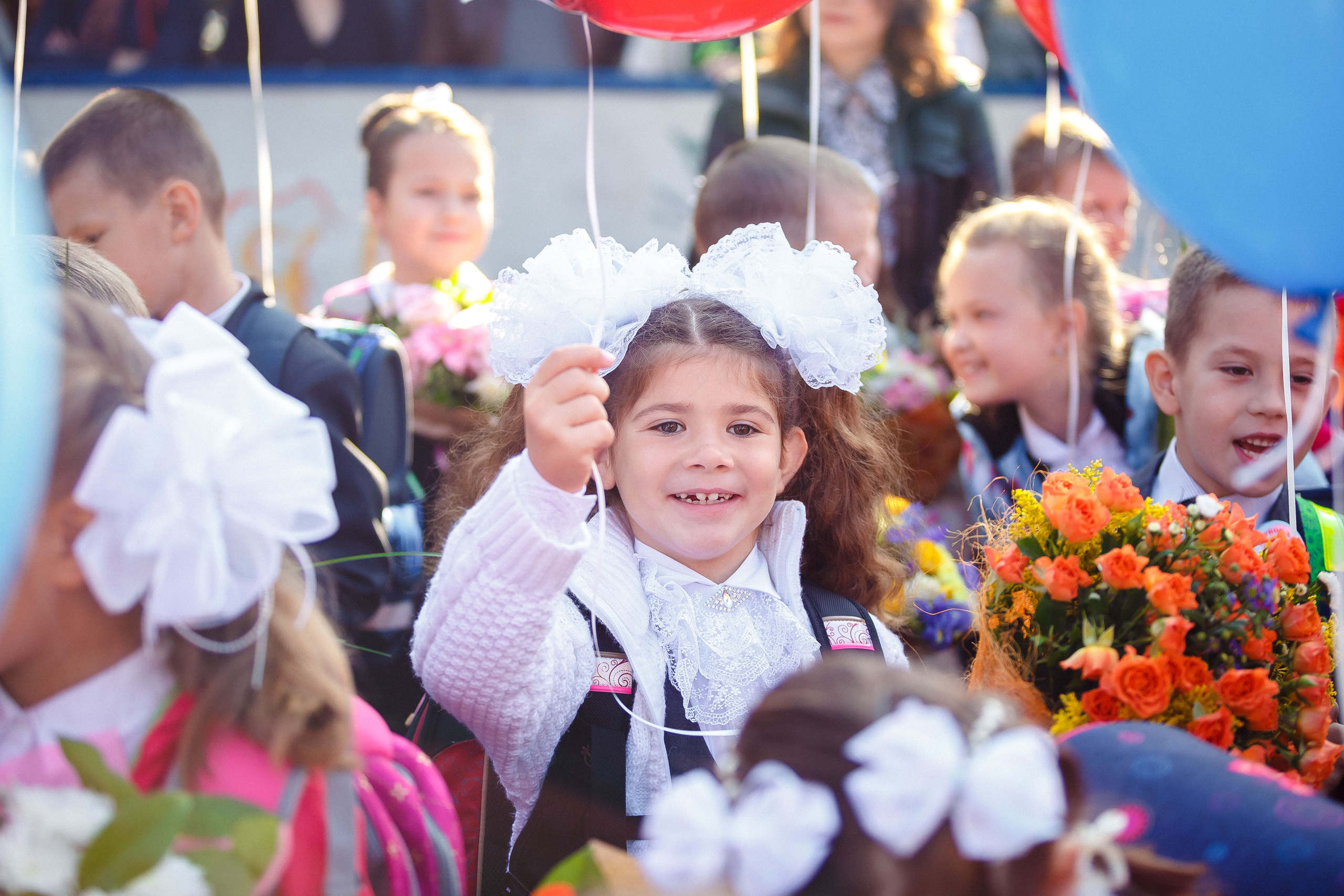 Профессиональный фотограф на 1 сентября
