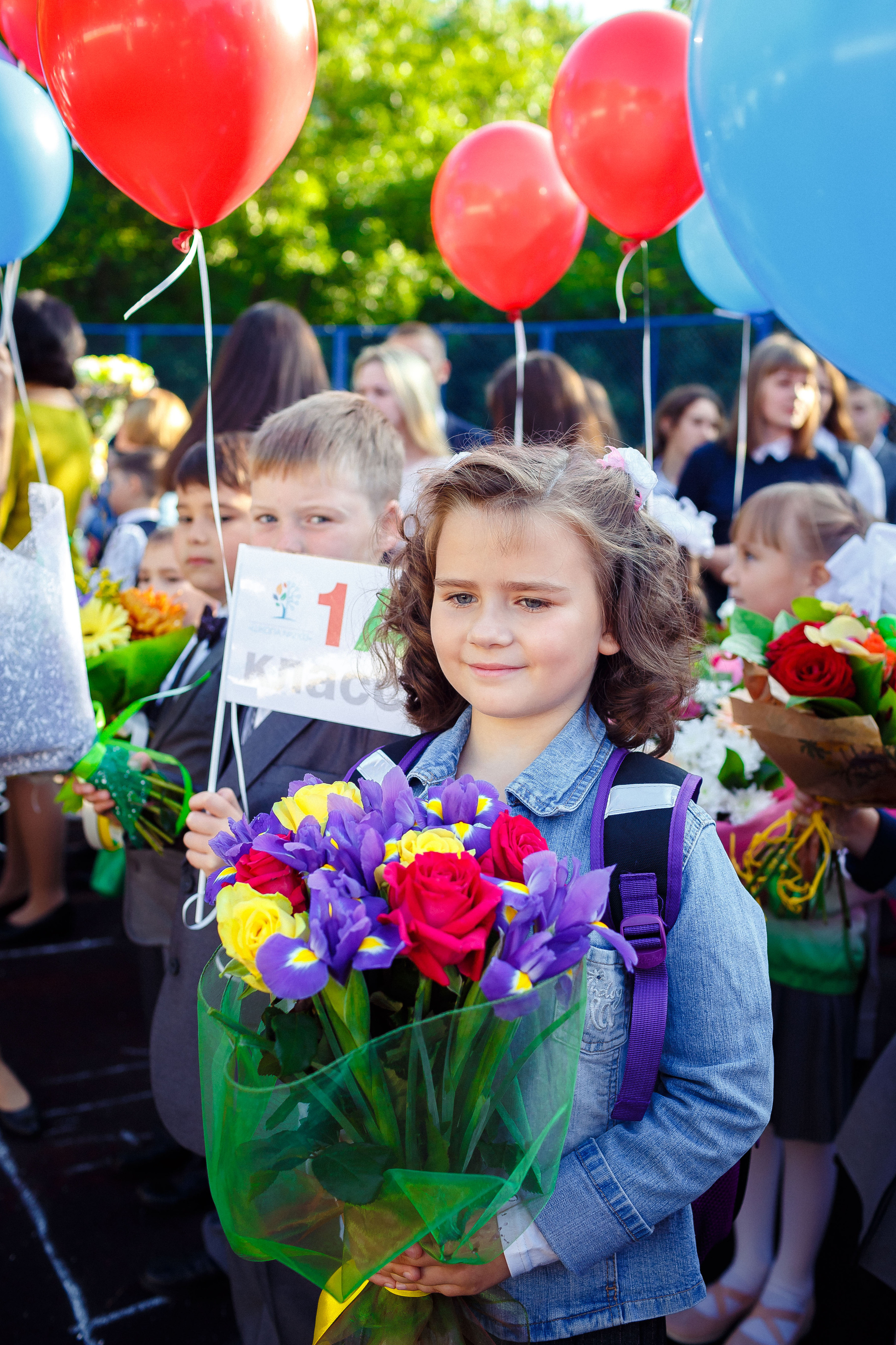 Профессиональный фотограф на 1 сентября