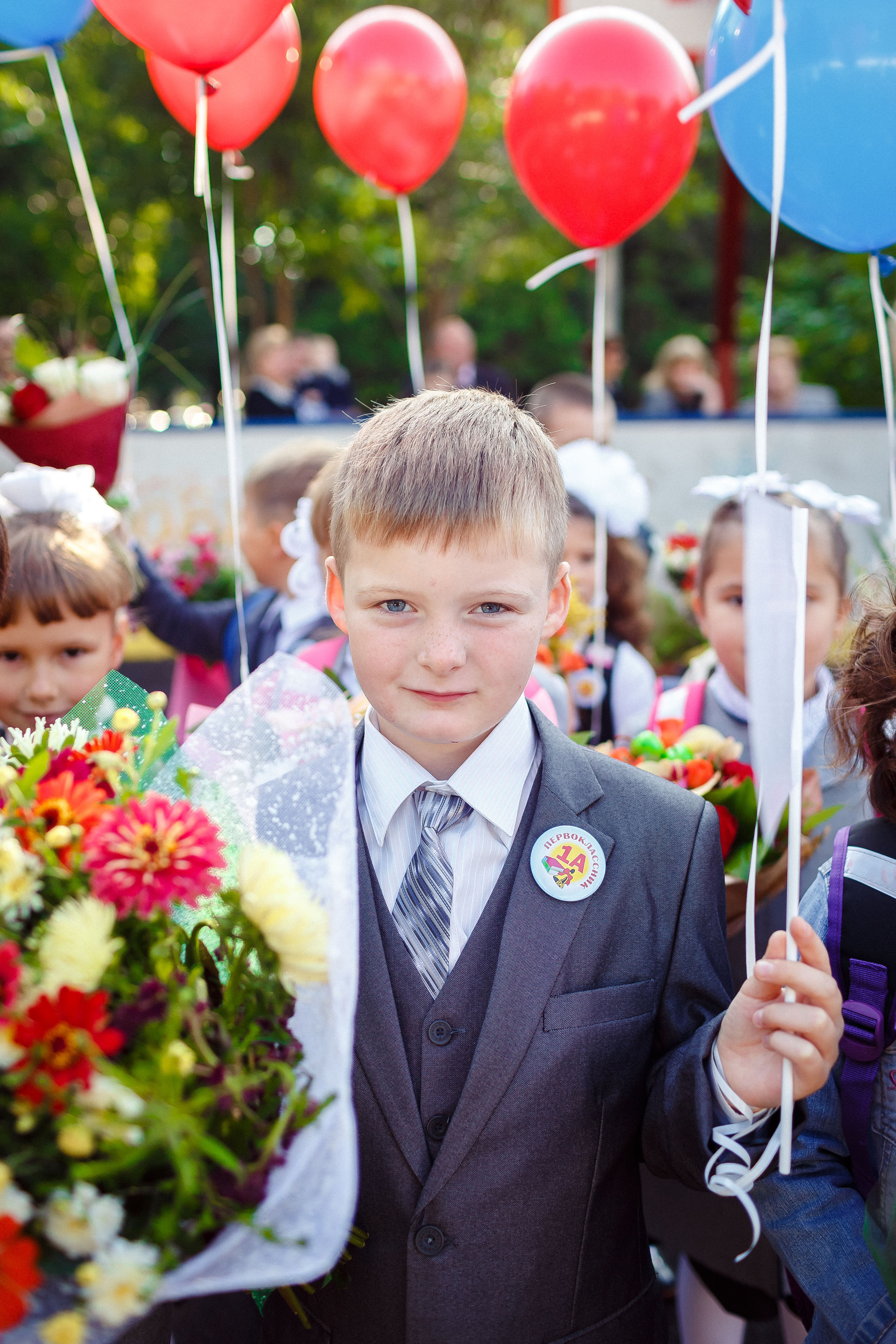Профессиональный фотограф на 1 сентября