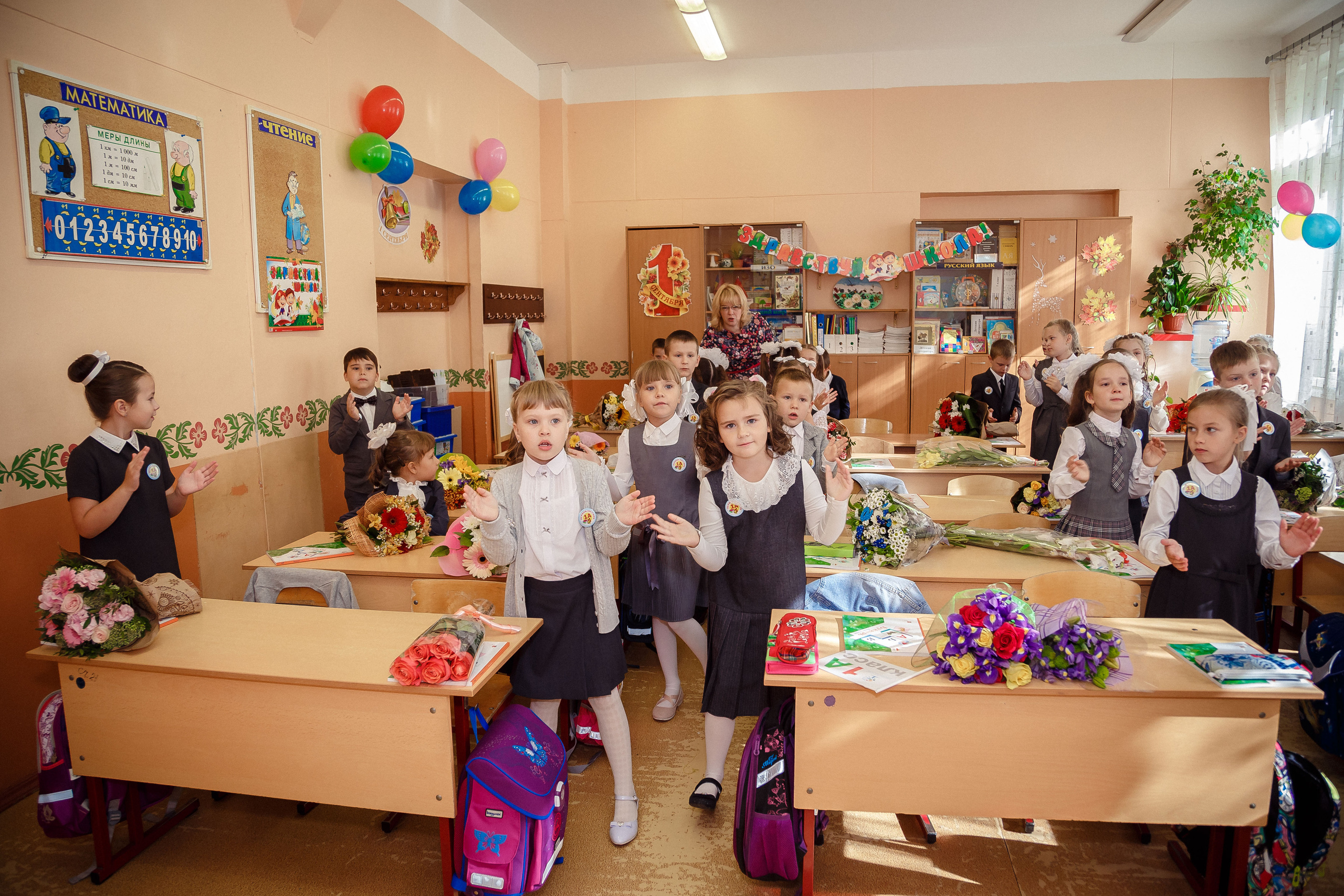 Профессиональный фотограф на 1 сентября