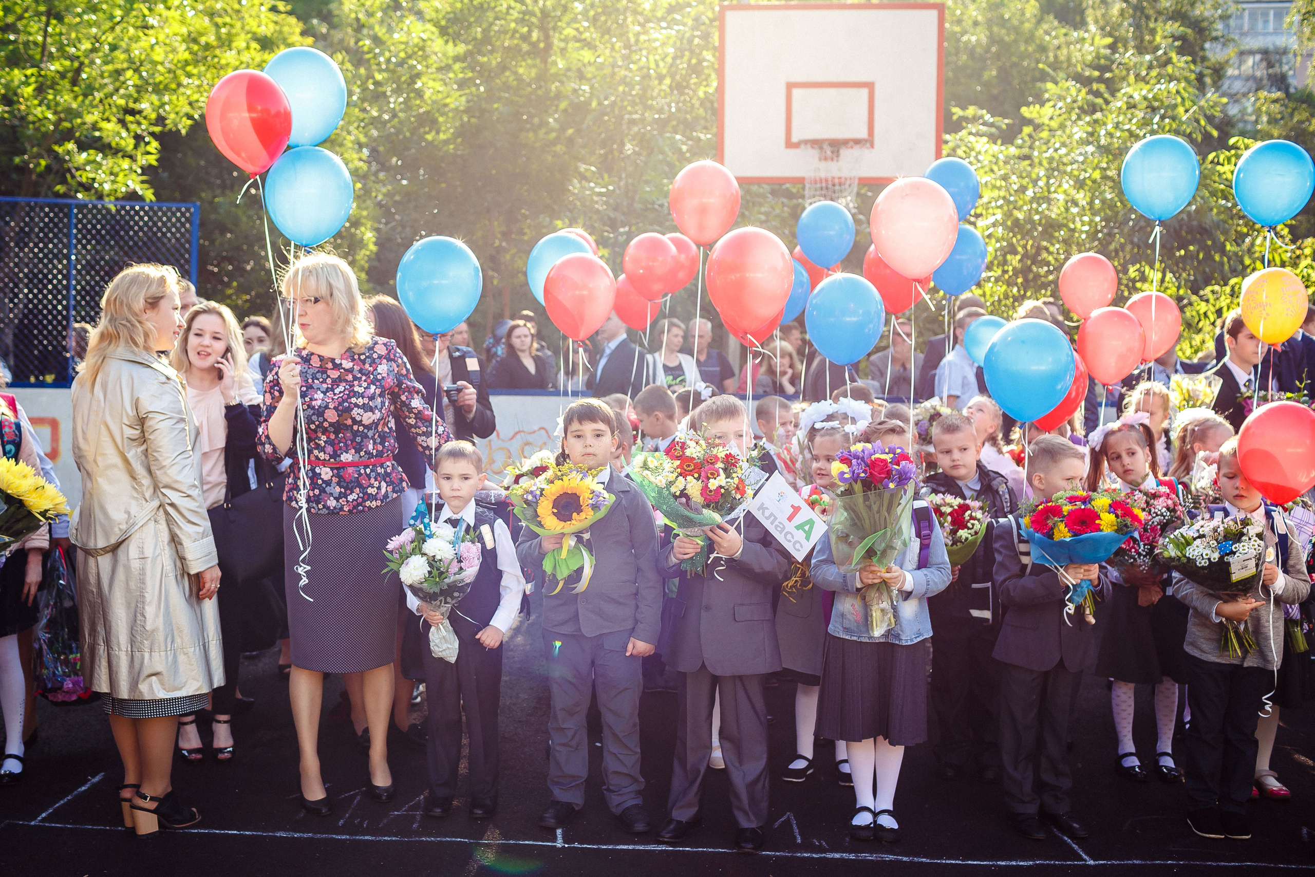 Профессиональный фотограф на 1 сентября