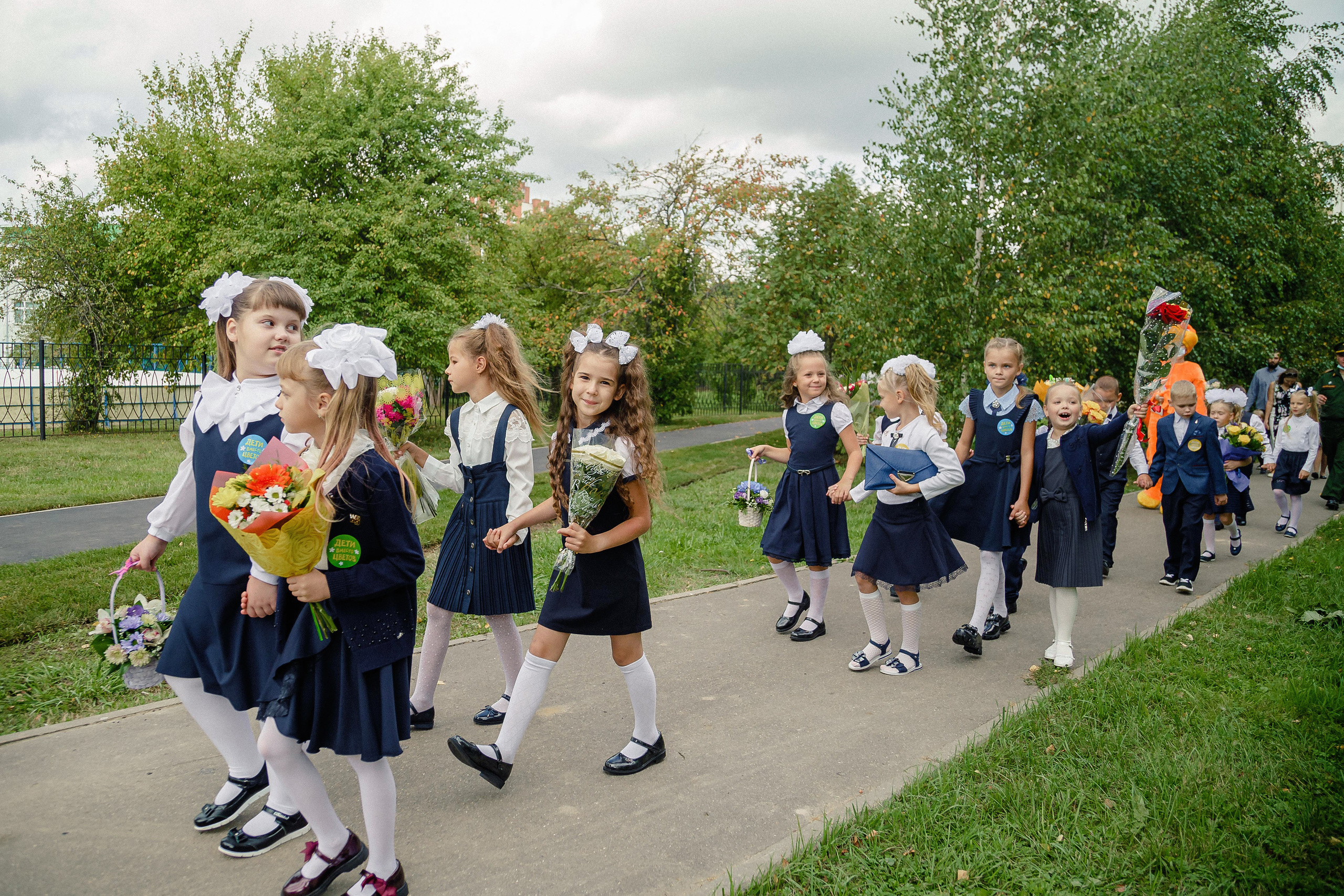 Профессиональный фотограф на 1 сентября