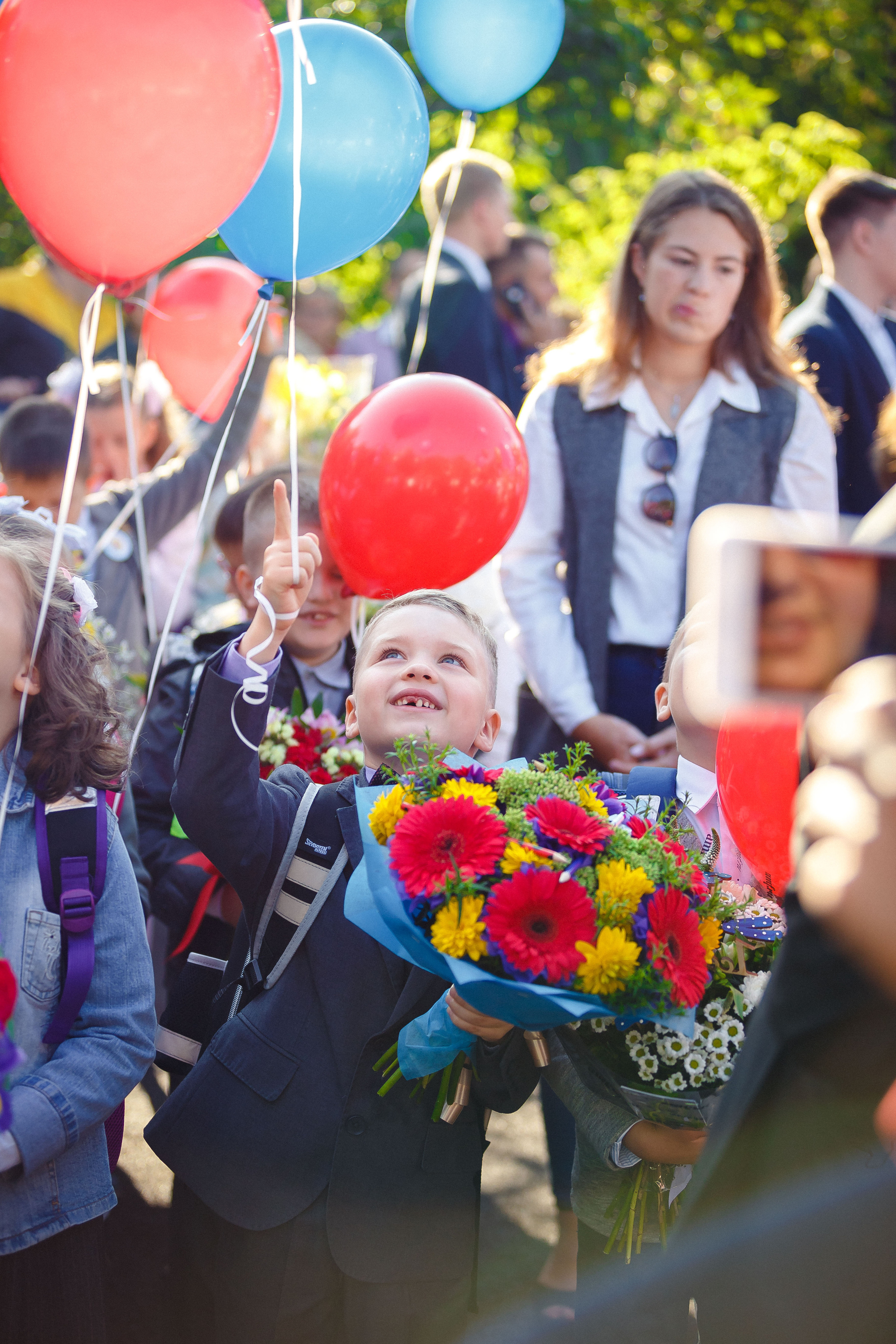 Профессиональный фотограф на 1 сентября