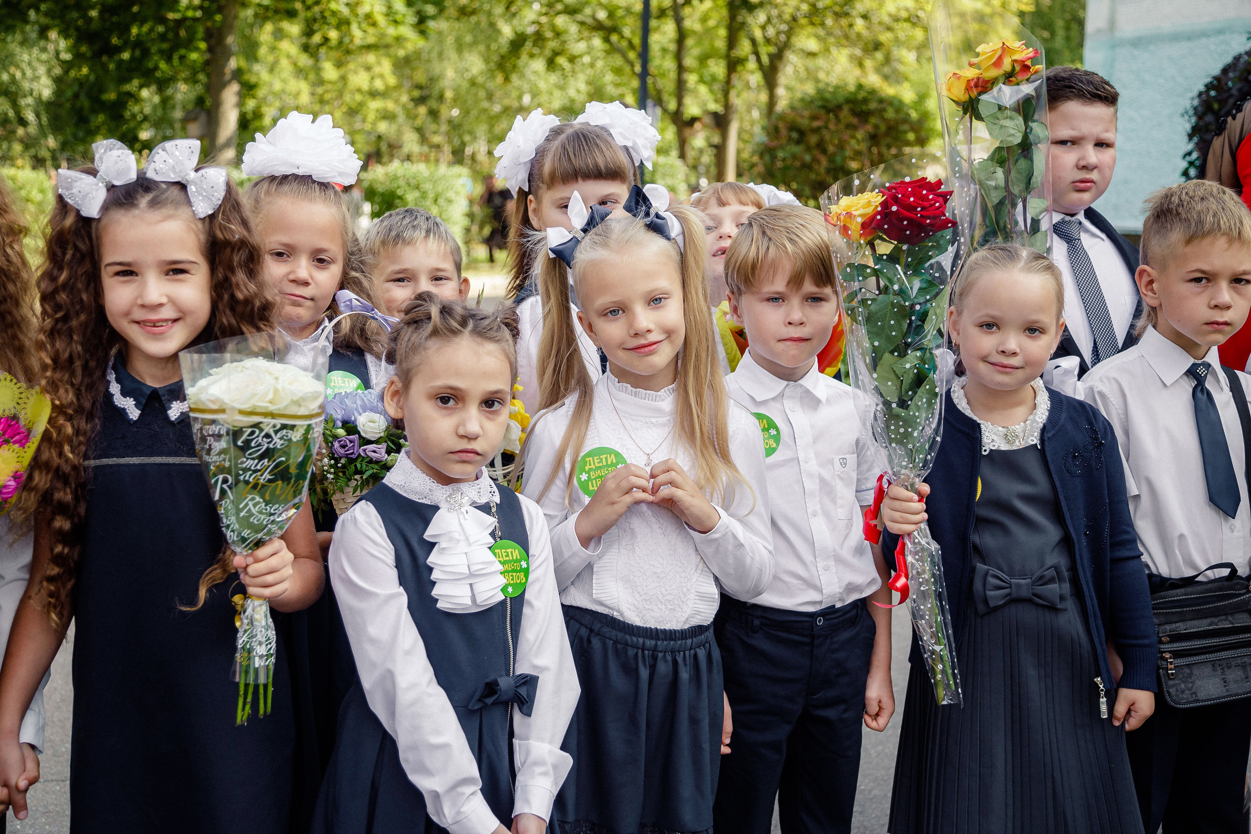 Профессиональный фотограф на 1 сентября