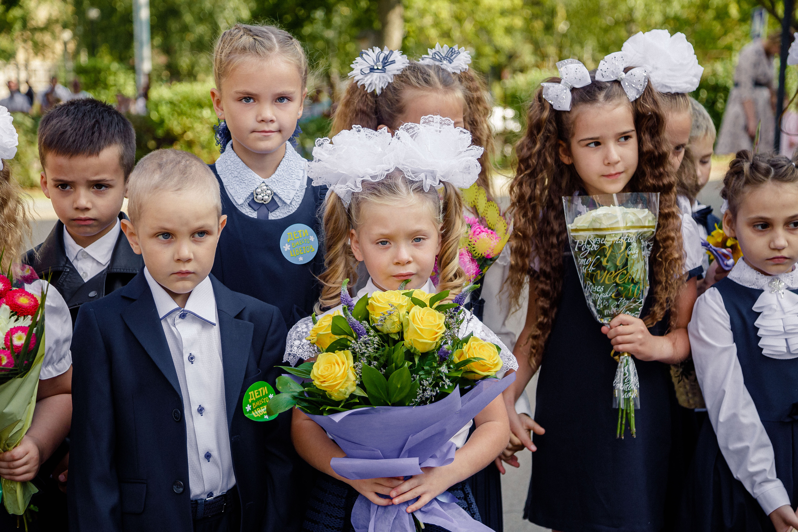 Профессиональный фотограф на 1 сентября