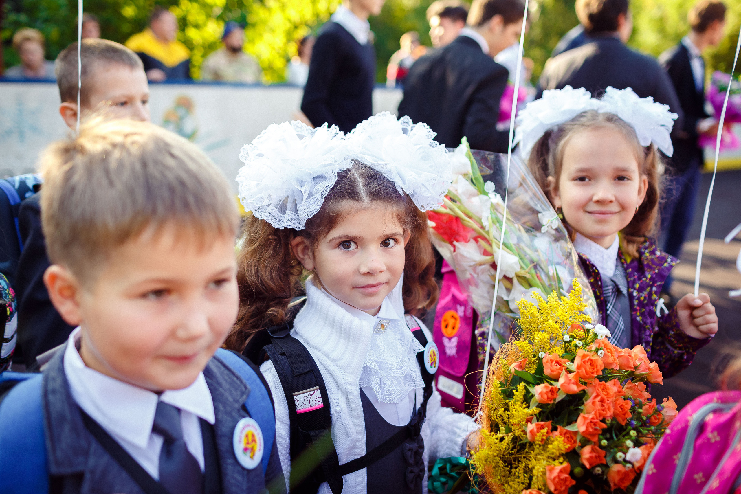 Профессиональный фотограф на 1 сентября