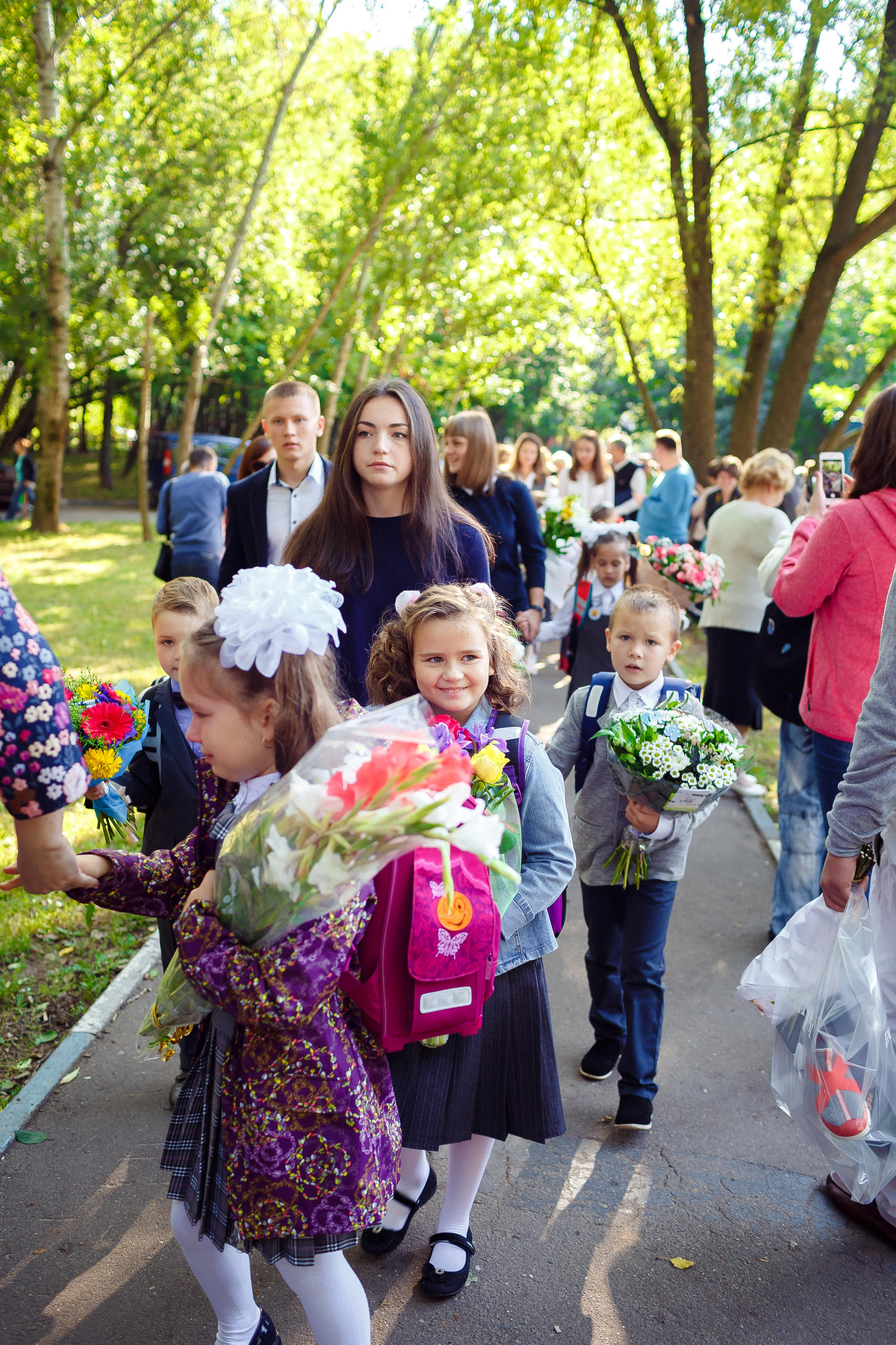 Профессиональный фотограф на 1 сентября