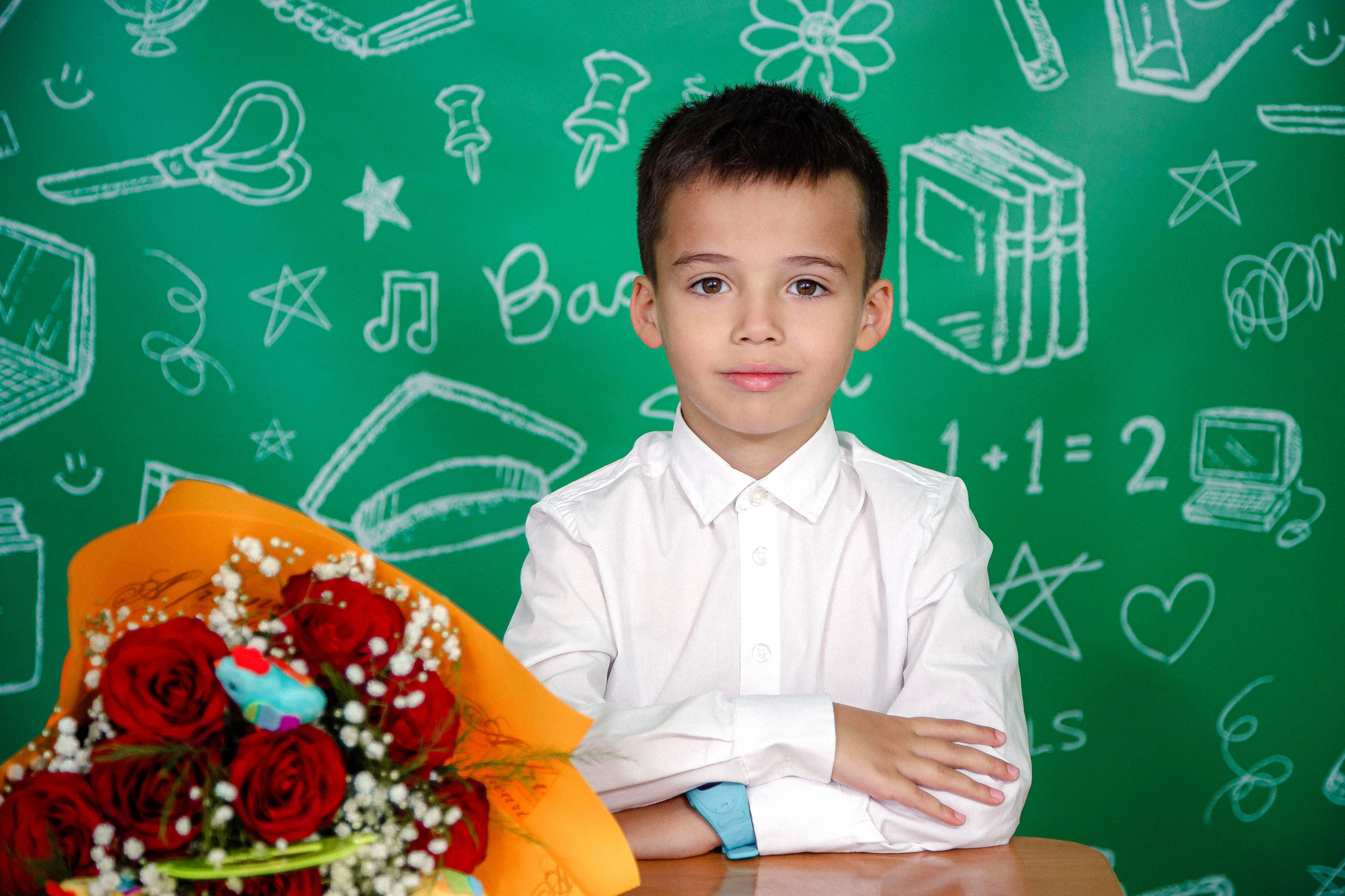 Профессиональный фотограф на 1 сентября