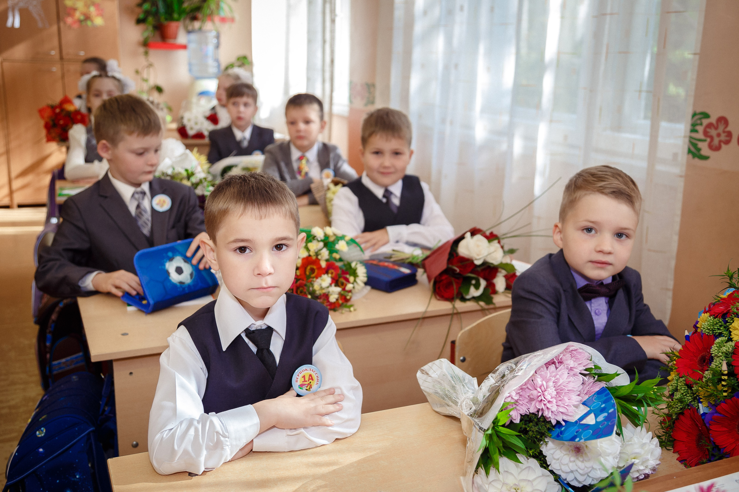 Профессиональный фотограф на 1 сентября