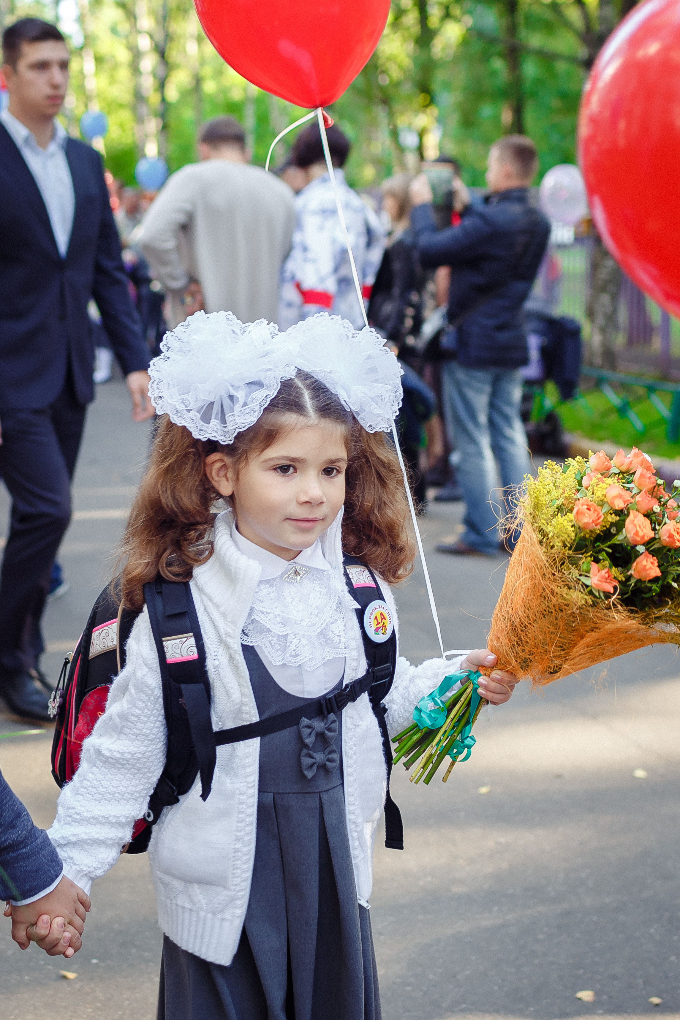 Профессиональный фотограф на 1 сентября