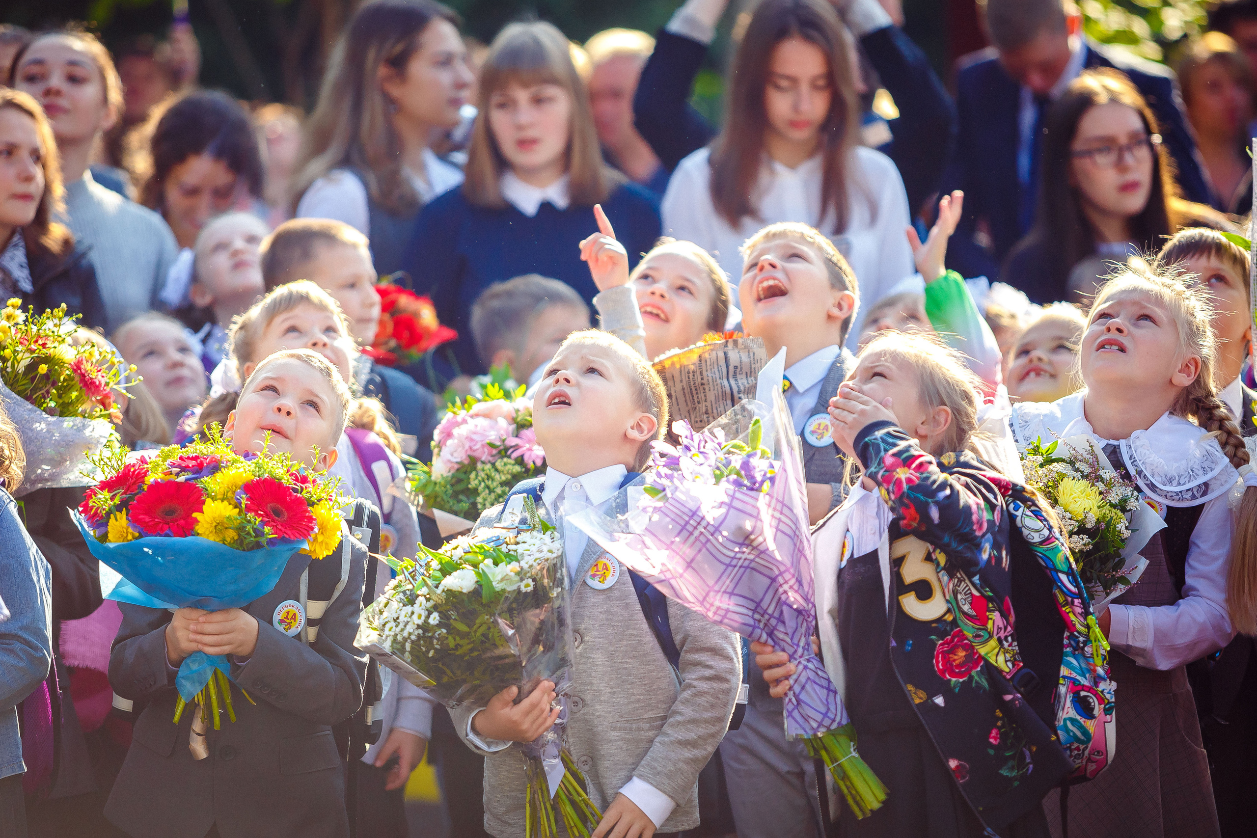 Профессиональный фотограф на 1 сентября