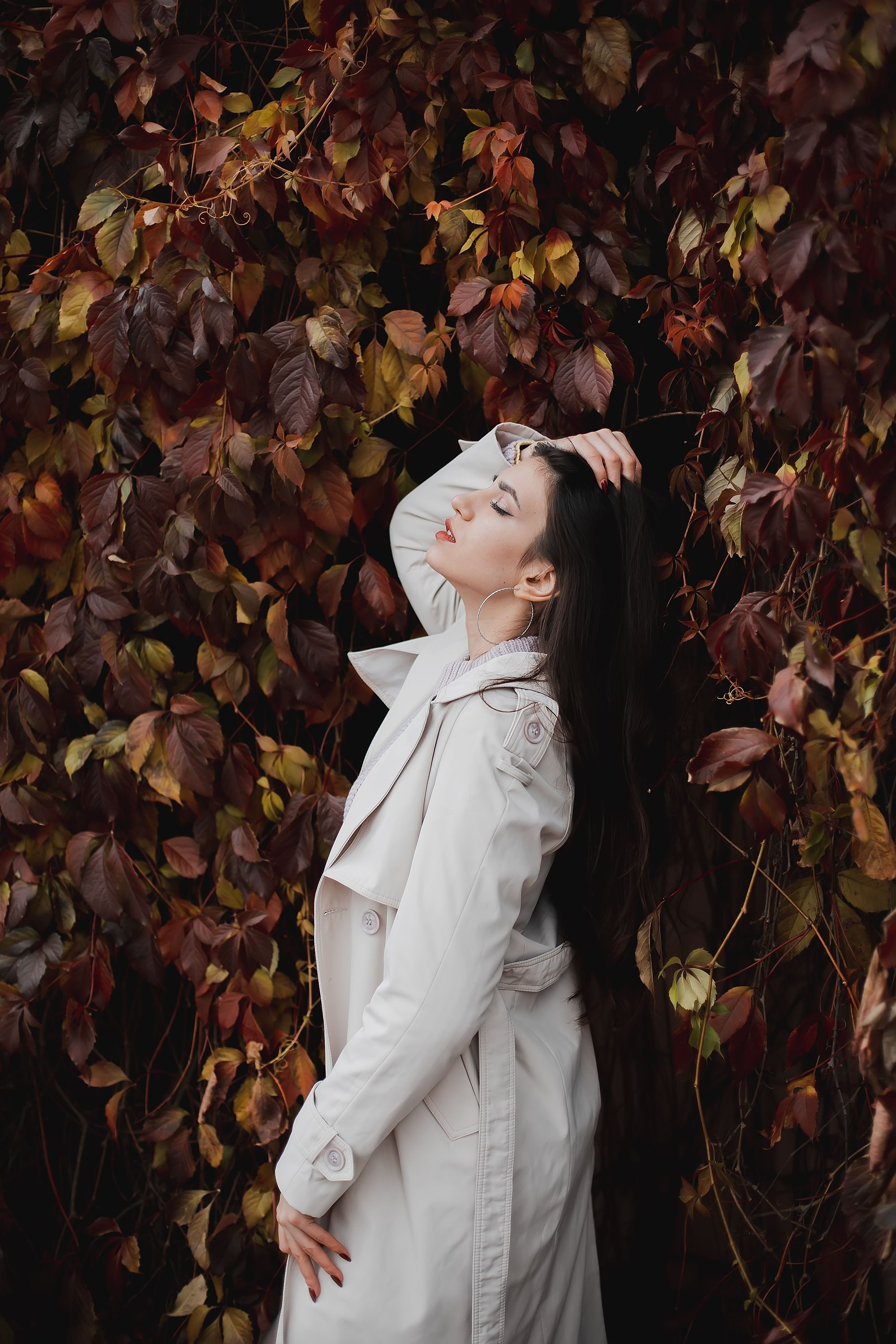 Осеняя фотосессия в Ботаническом саду им. Цицина. Семейный, индивидуальный фотограф в Москве Ангели Марина